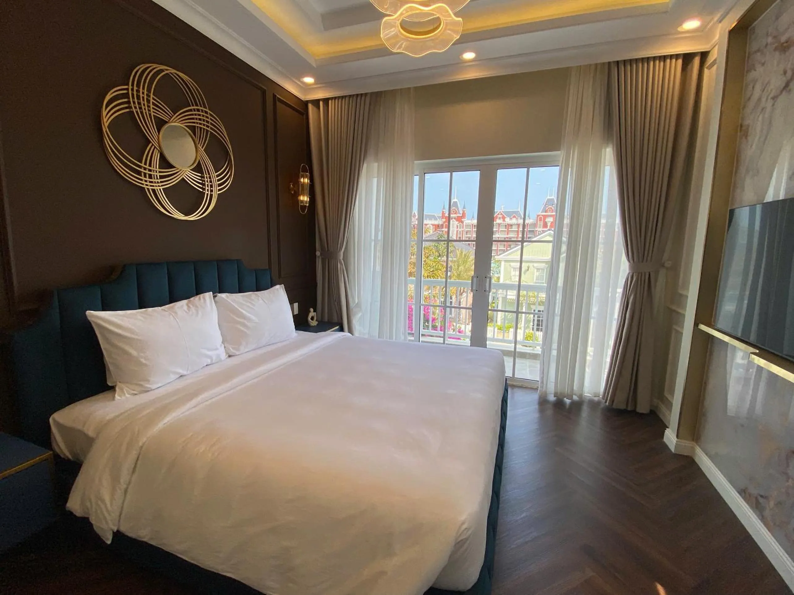 Bed in Villa Nova World Phan Thiết