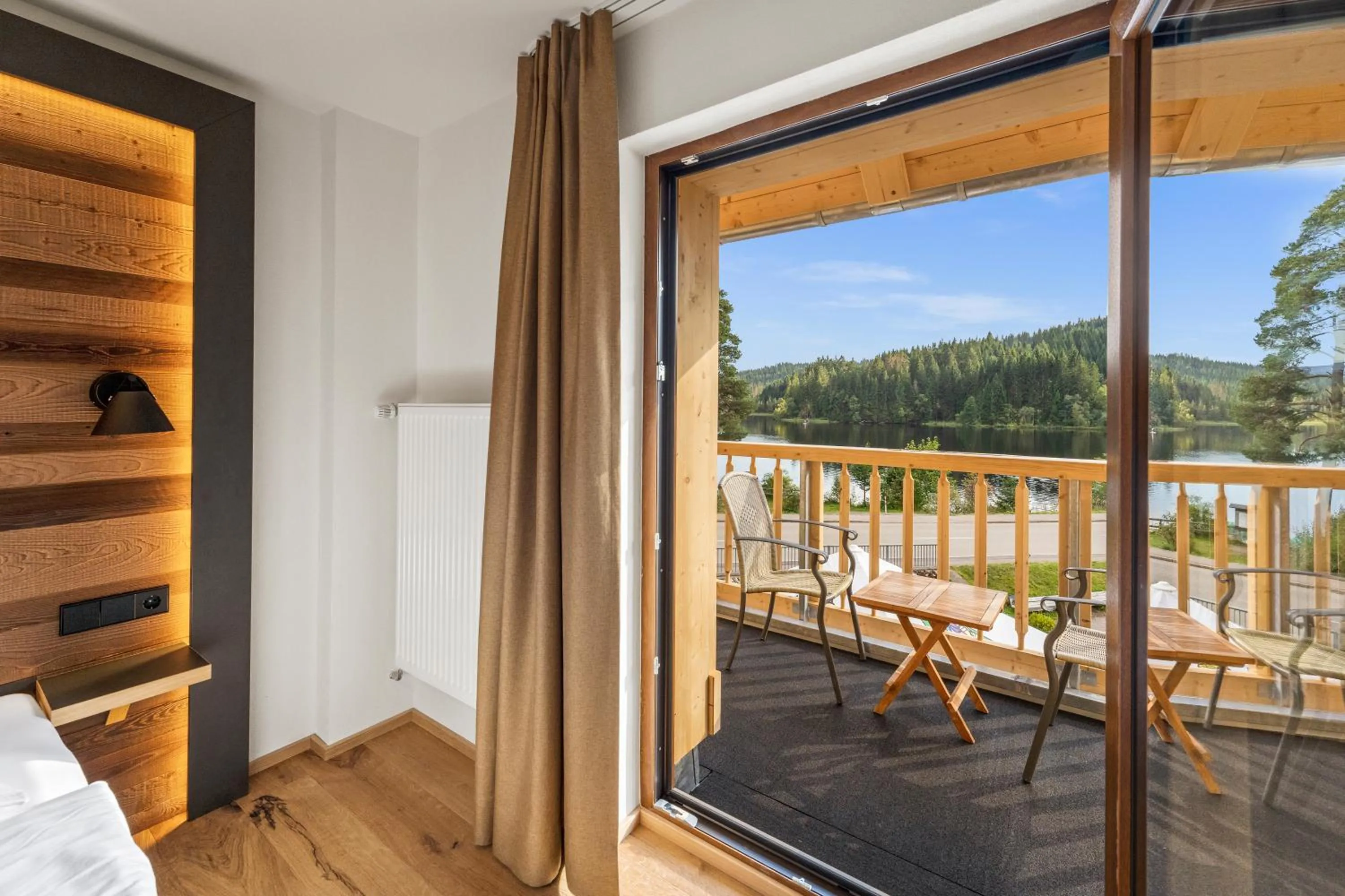 Balcony/Terrace in Köhlerei am See