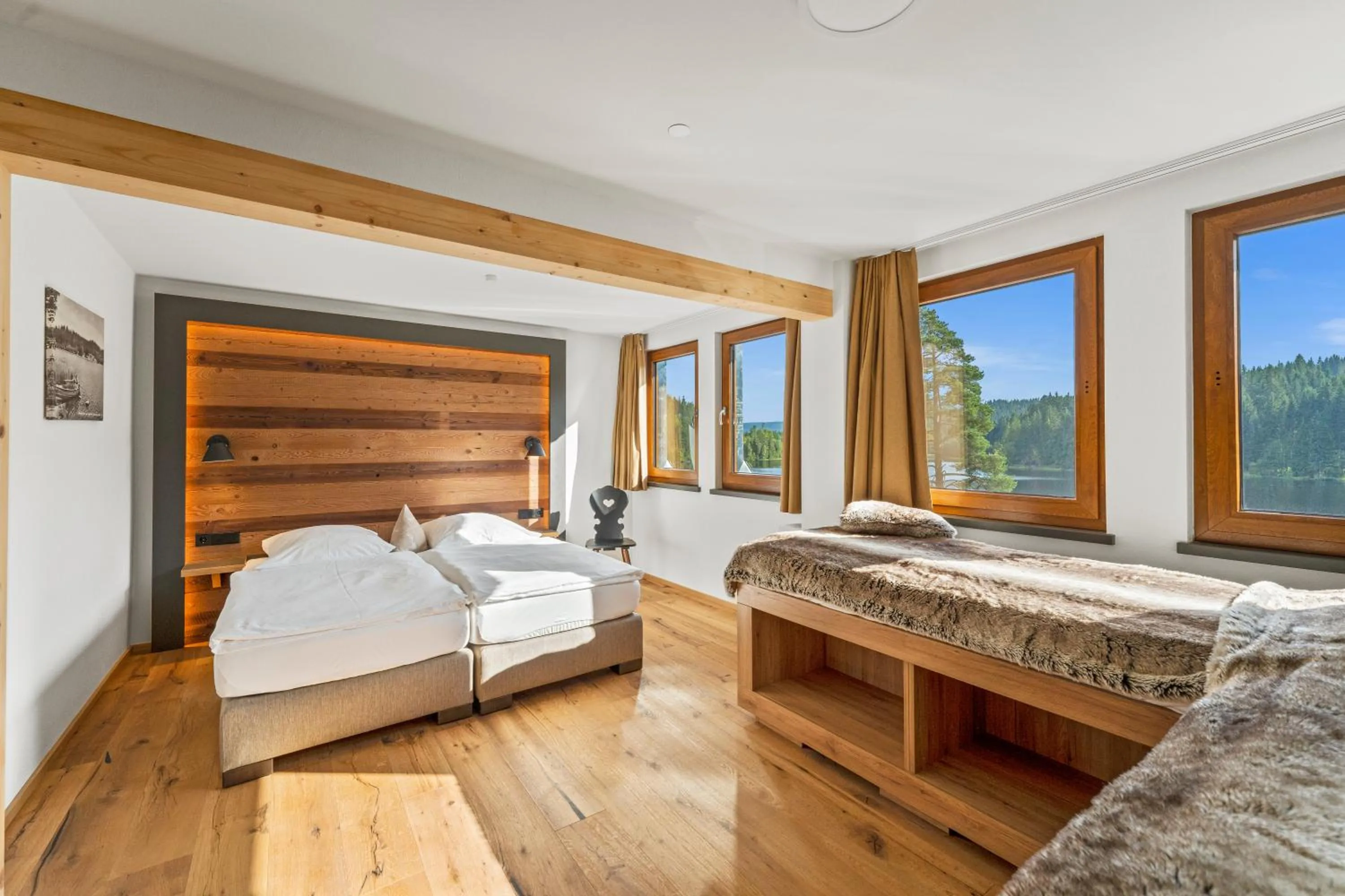 Bed in Köhlerei am See