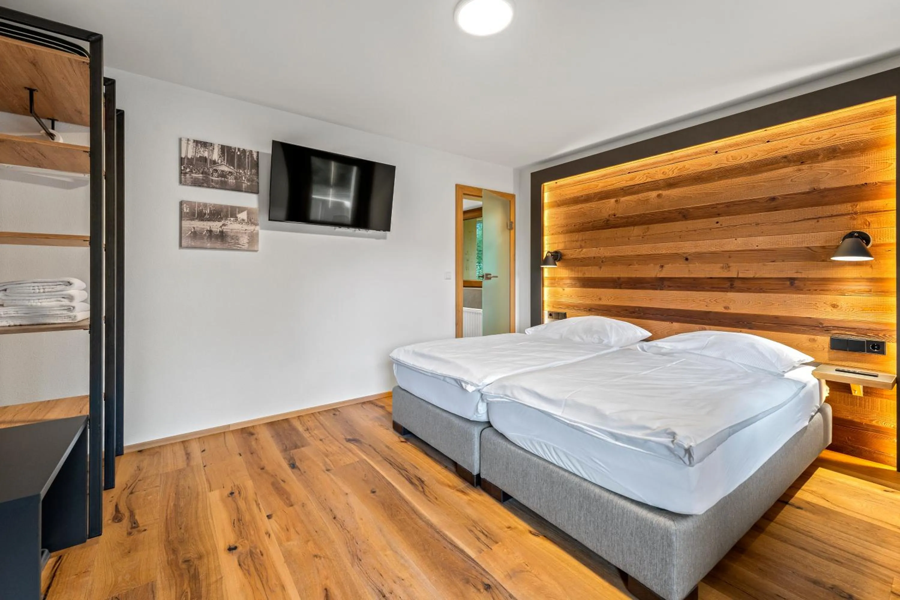 Bed in Köhlerei am See