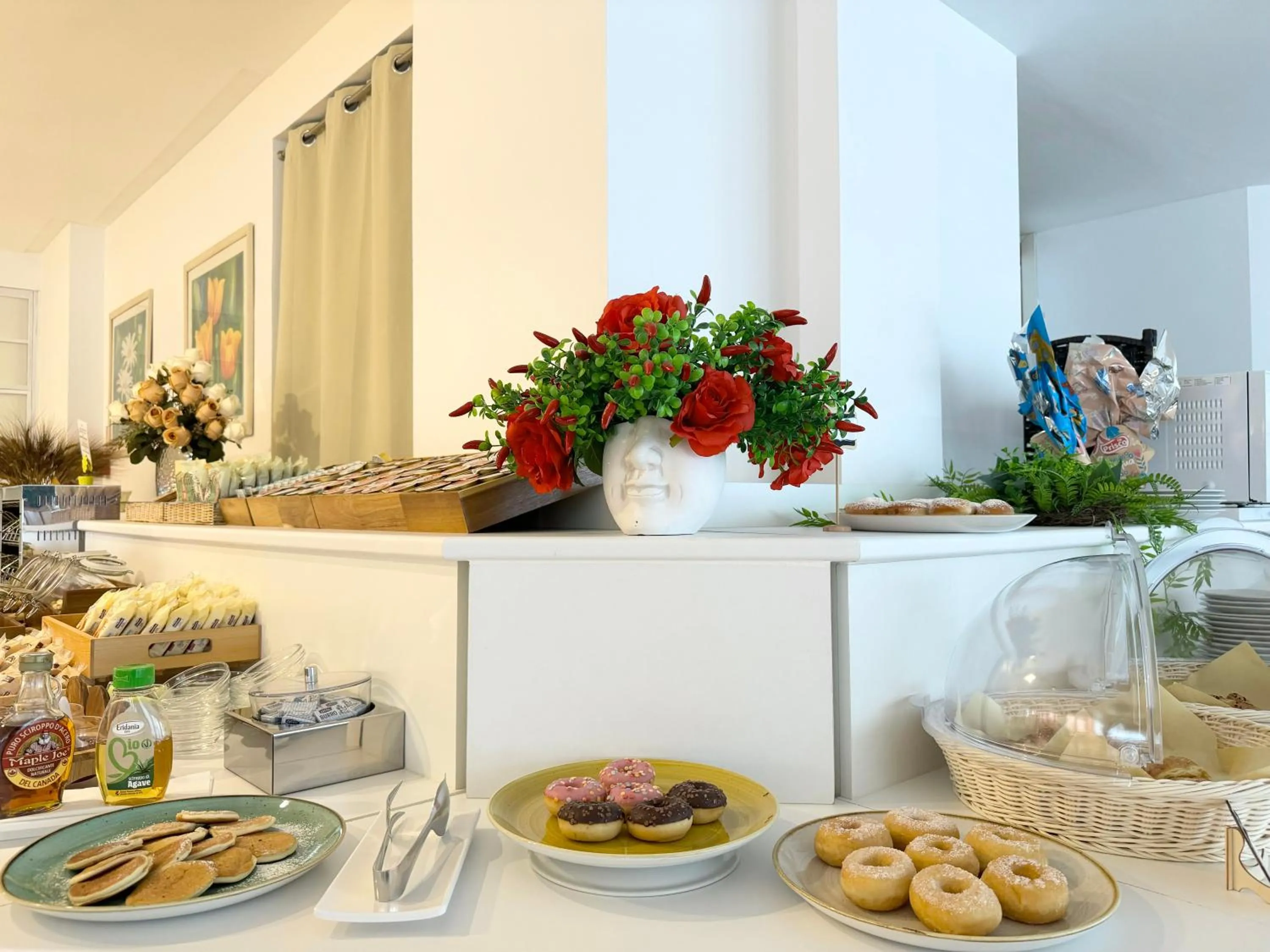 Buffet breakfast in Augustus Hotel Riccione