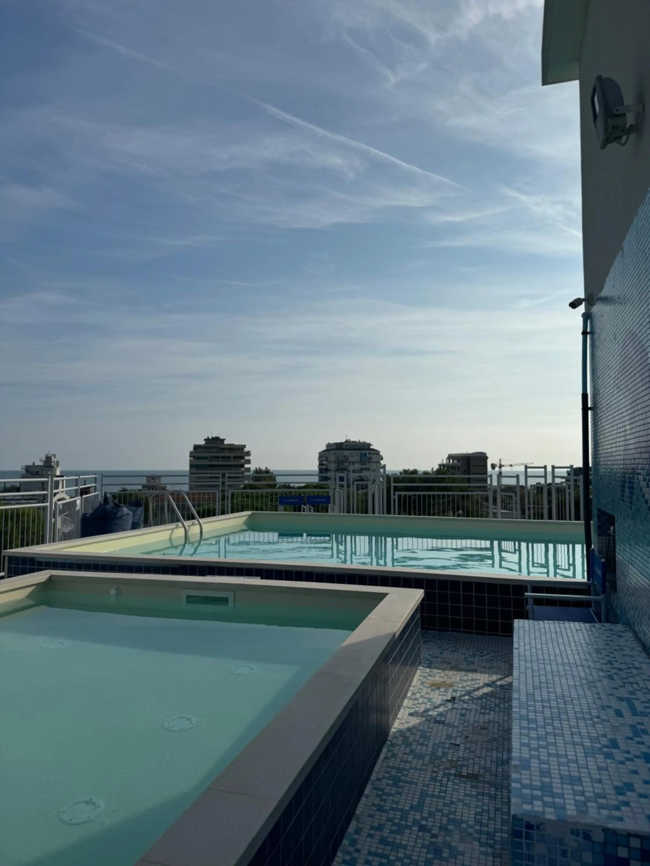 Swimming pool in Augustus Hotel Riccione