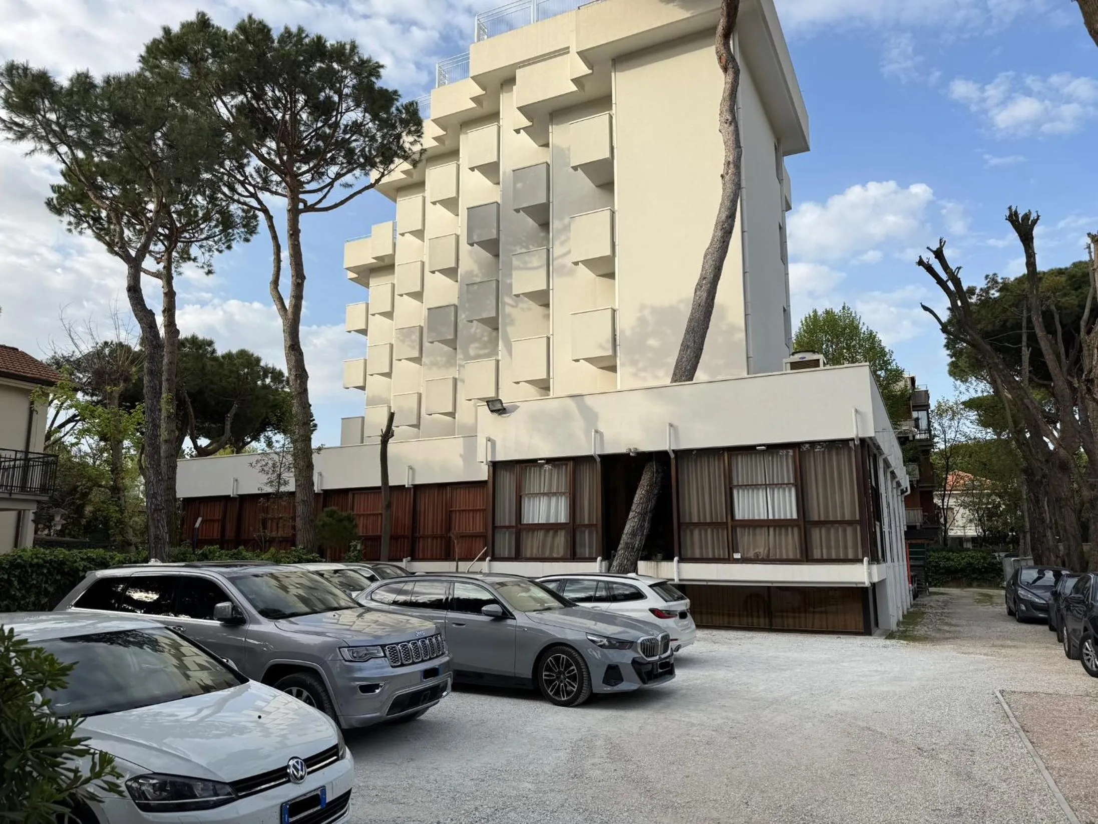 Parking in Augustus Hotel Riccione