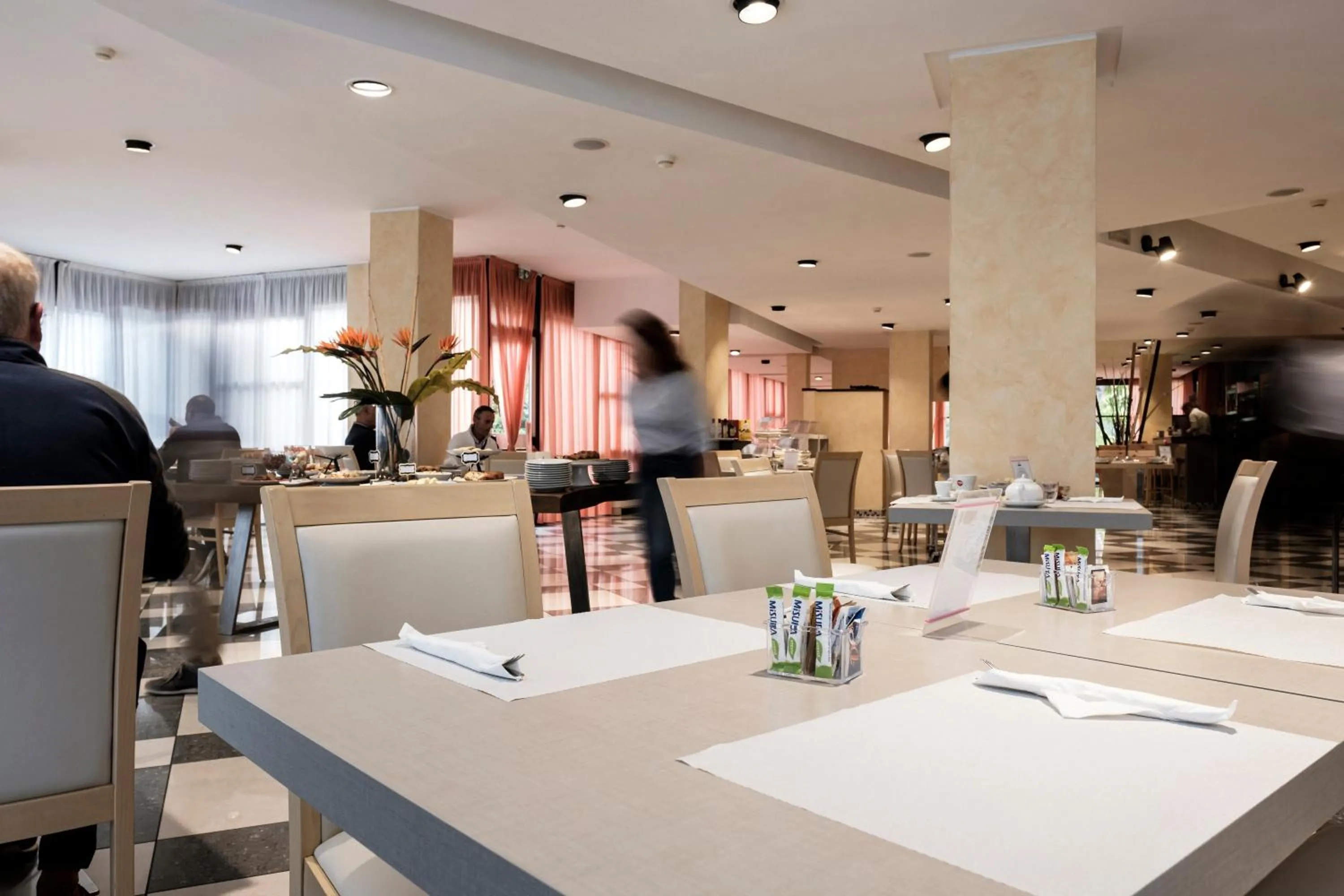 Buffet breakfast in Augustus Hotel Riccione