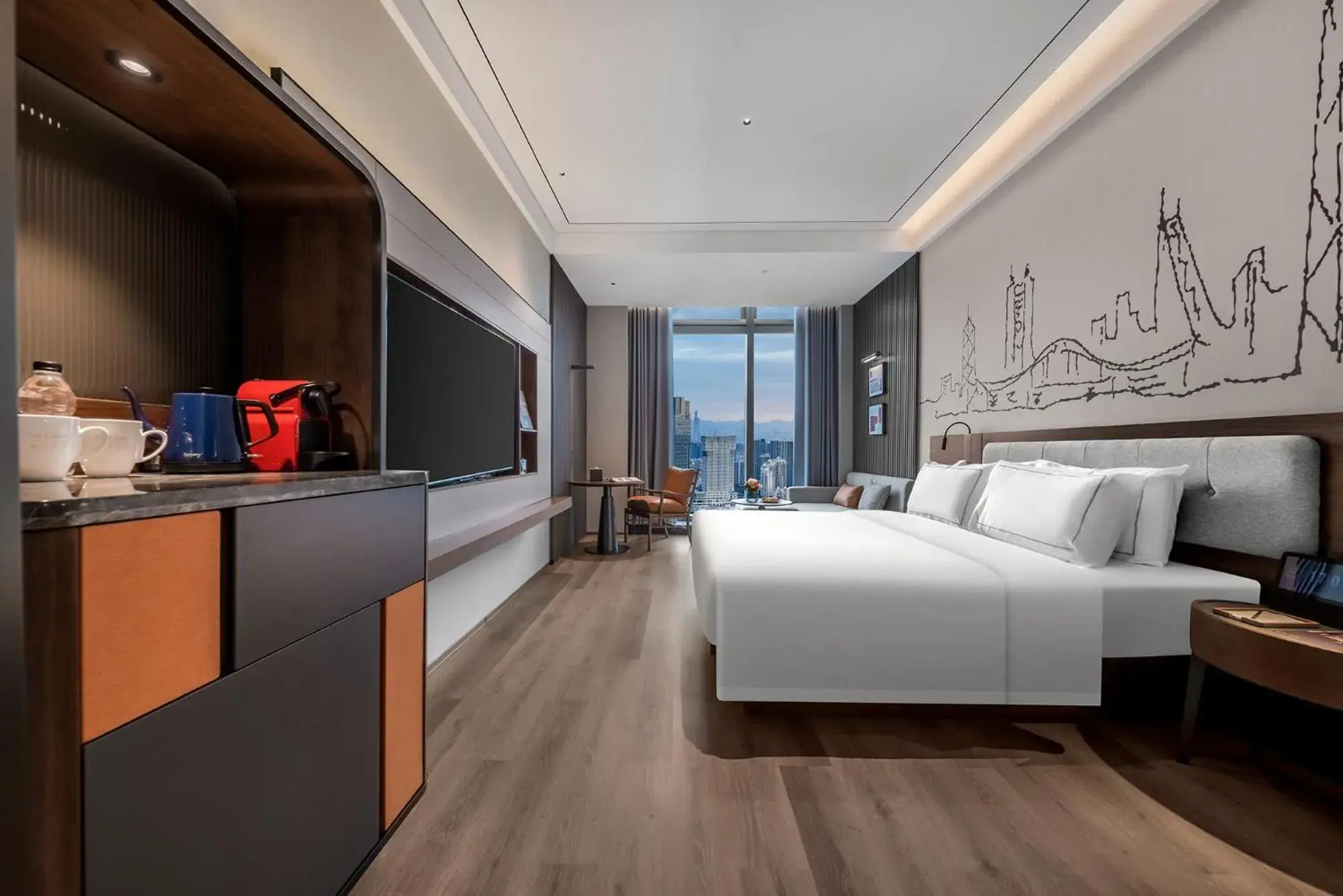 Superior Queen Room in Shenzhen Shekou Prince Bay Yifei Hotel Superior Queen Room in Shenzhen Shekou Prince Bay Yifei Hotel