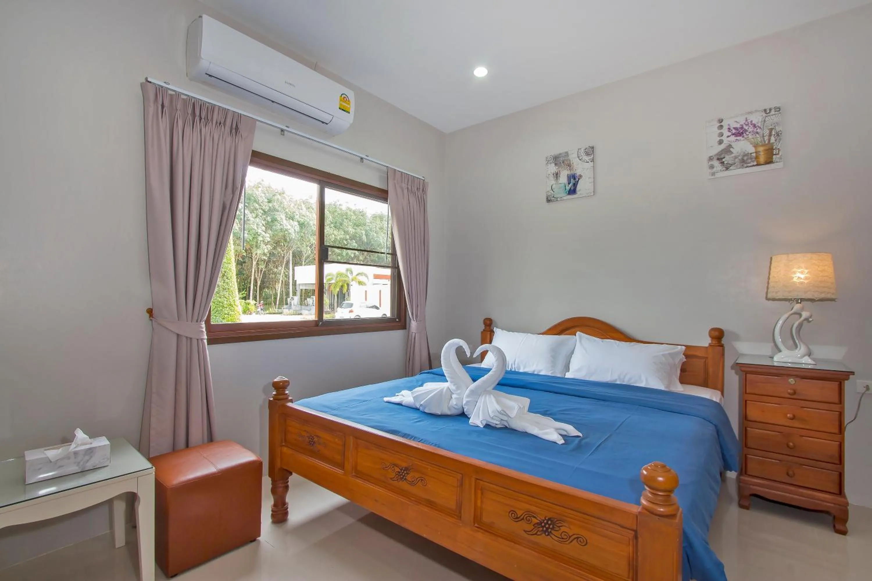 Bedroom, Bed in Maikhao Home Garden Bungalow