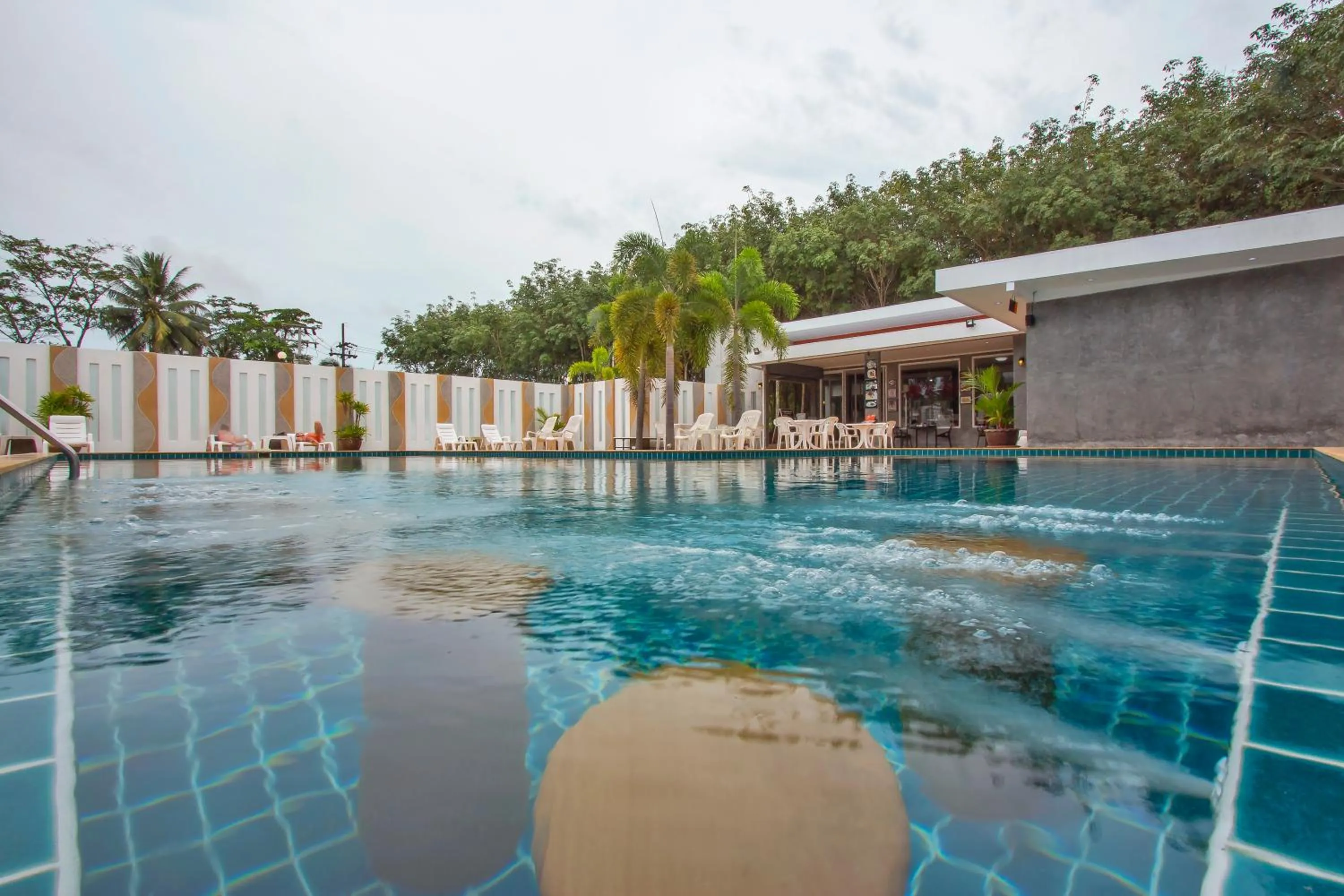 Swimming pool in Maikhao Home Garden Bungalow