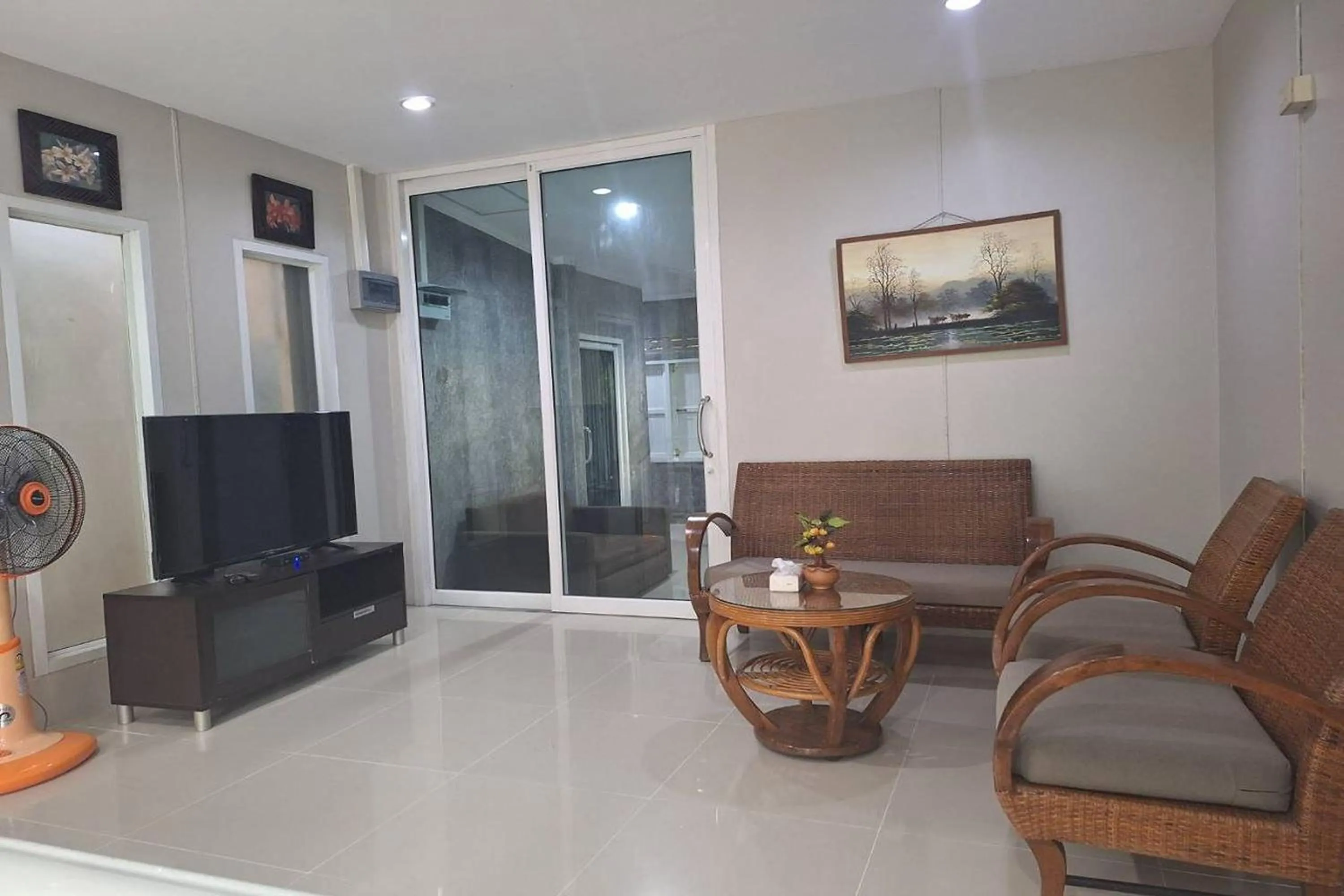 Seating area in Maikhao Home Garden Bungalow