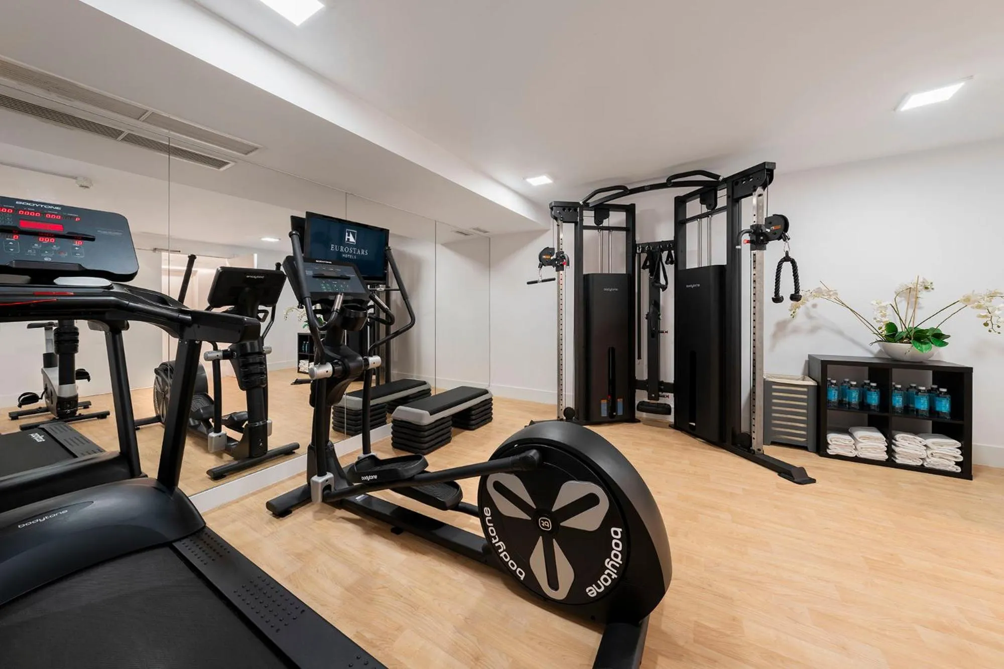 Fitness centre/facilities in Eurostars Central