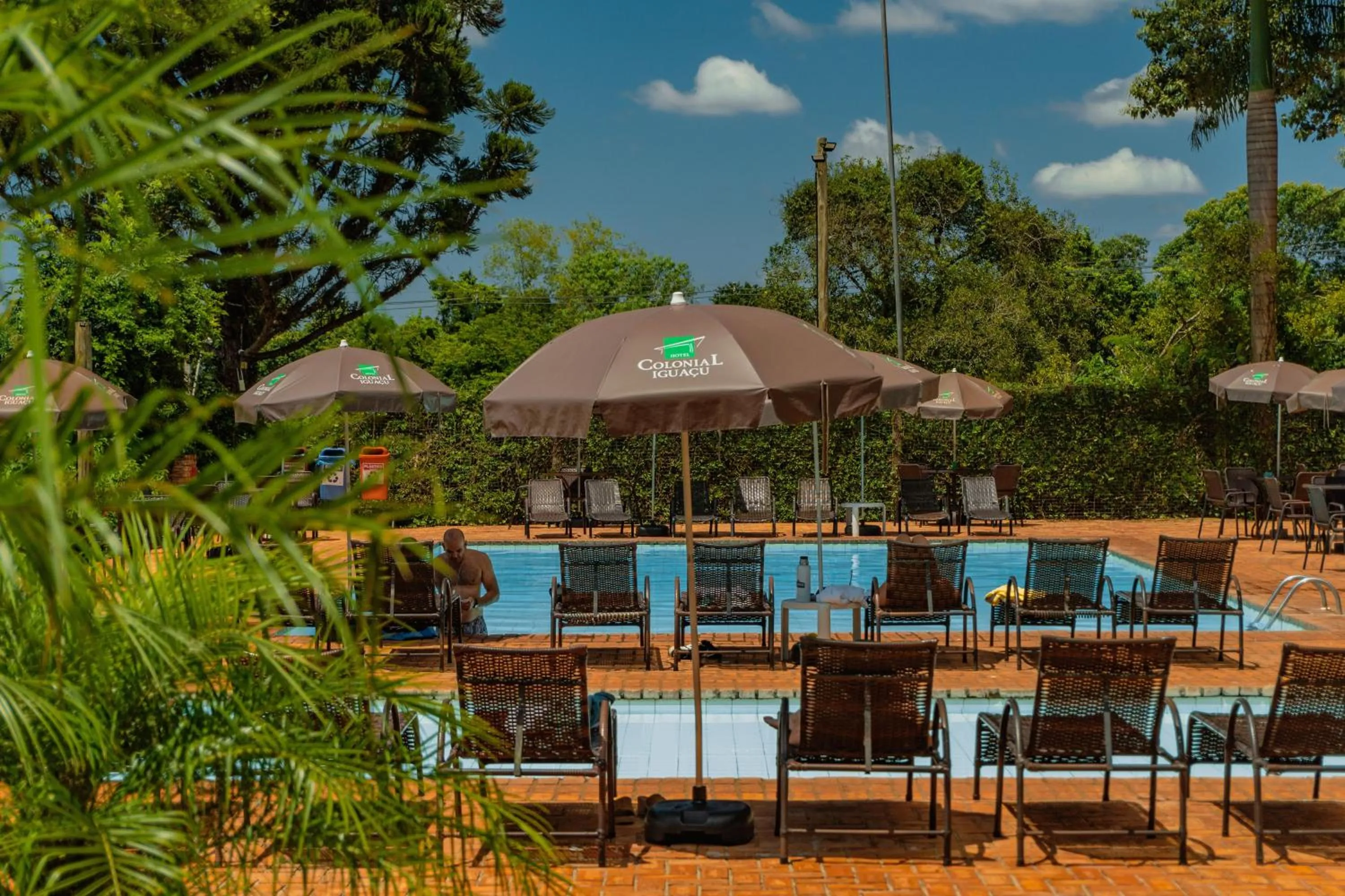 Swimming pool in Hotel Colonial Iguaçu