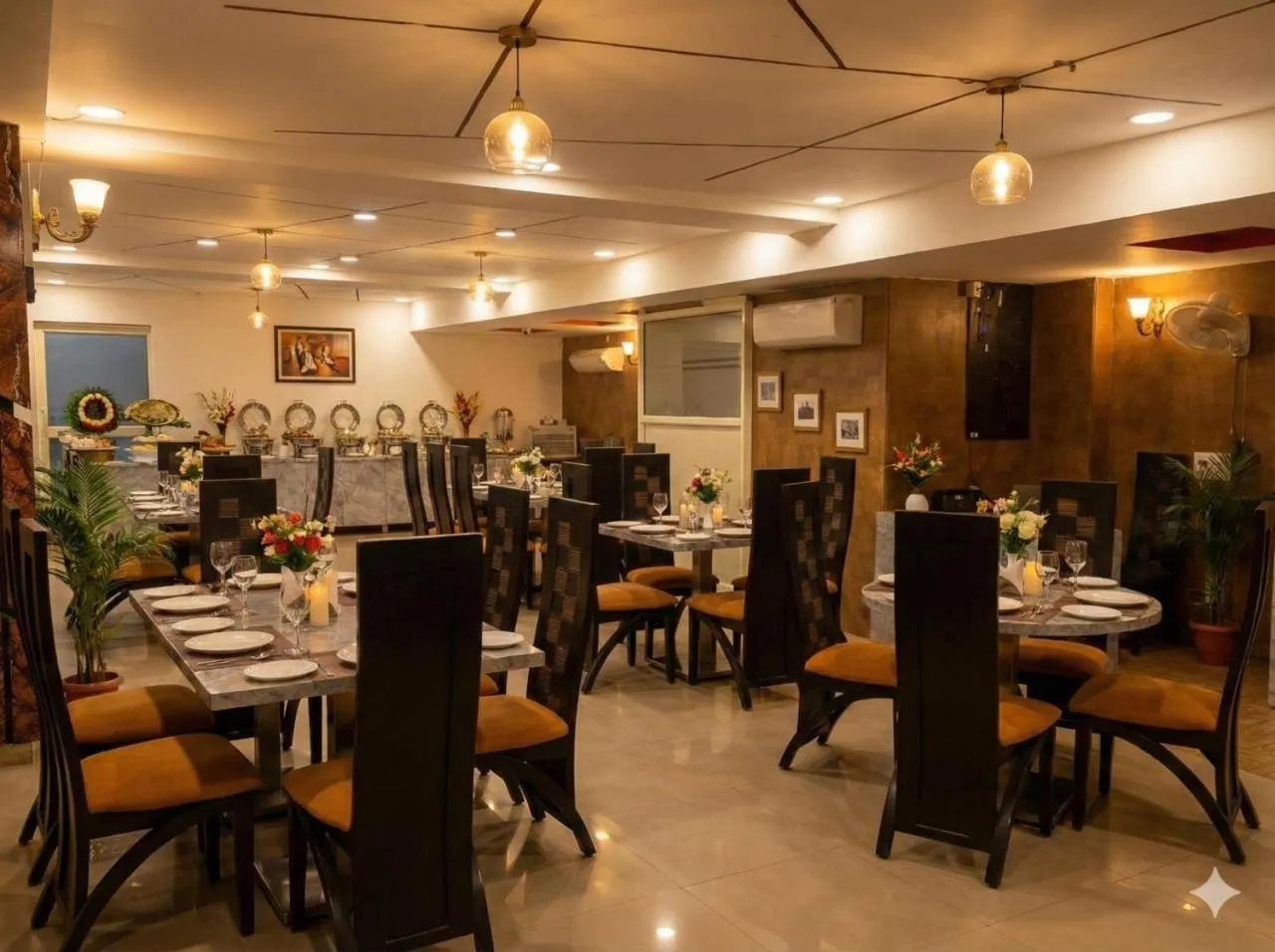 Restaurant/places to eat in Hotel Grand Manor