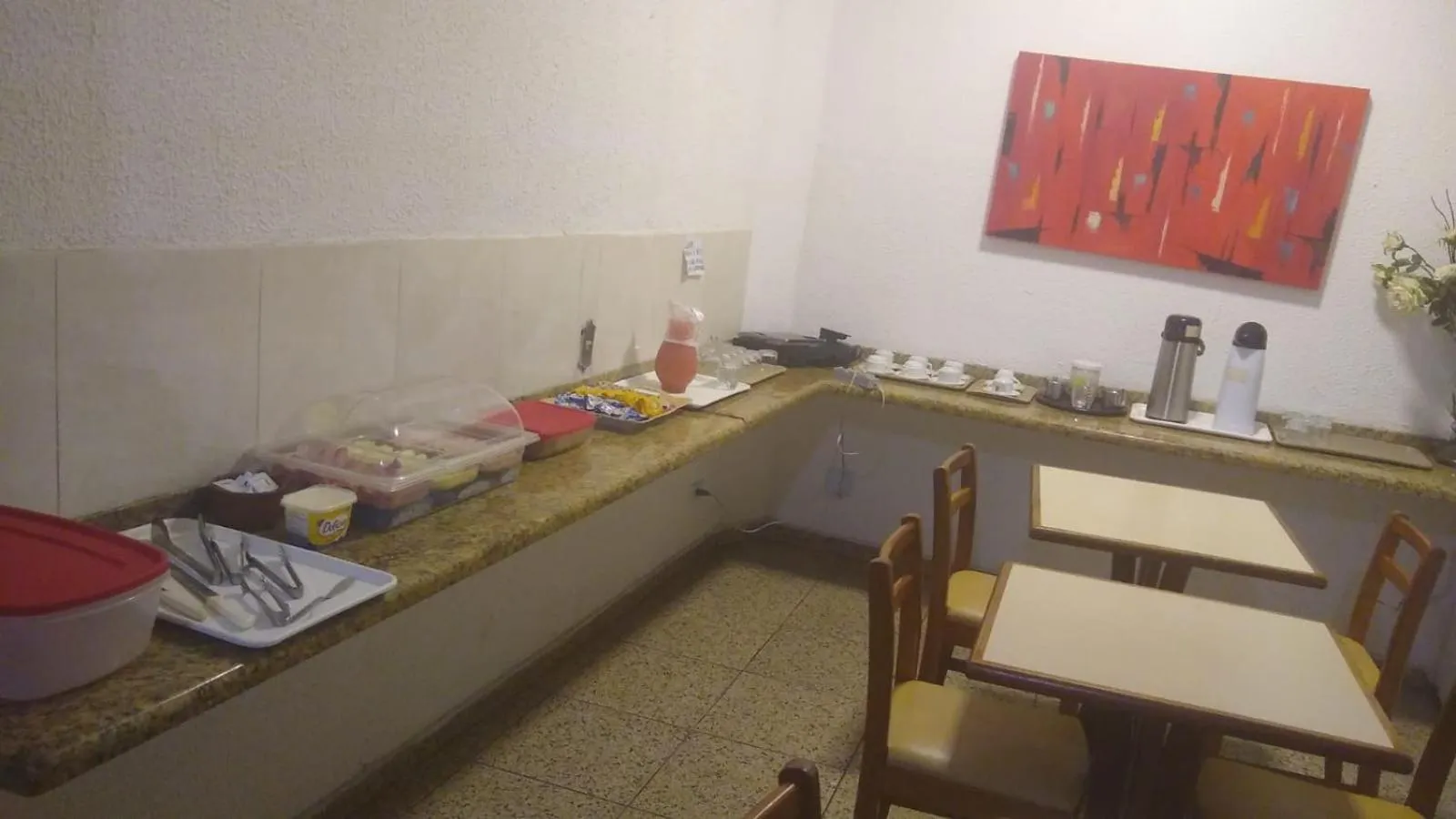 Dining area in Hotel Daniel Elohim