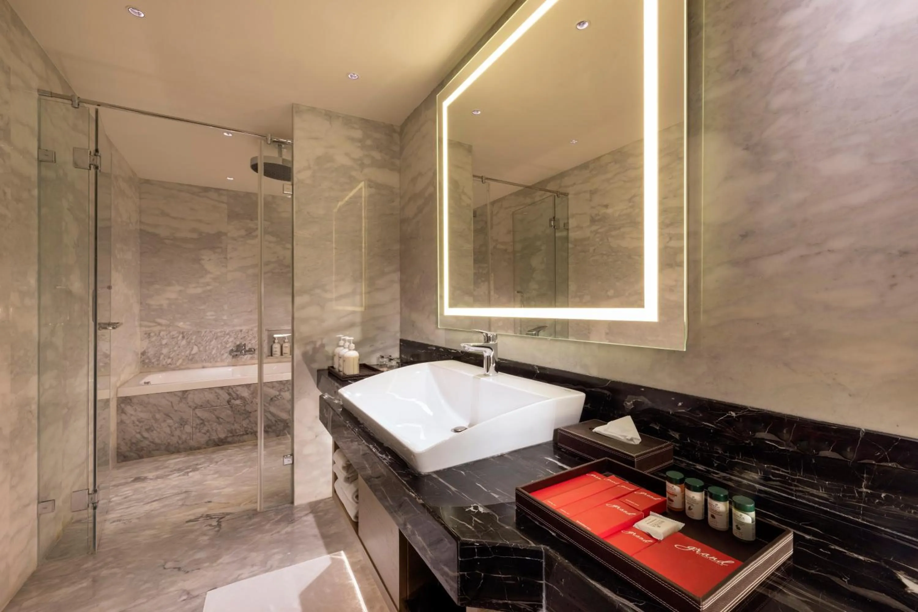 Bathroom in Grand Madurai by GRT Hotels