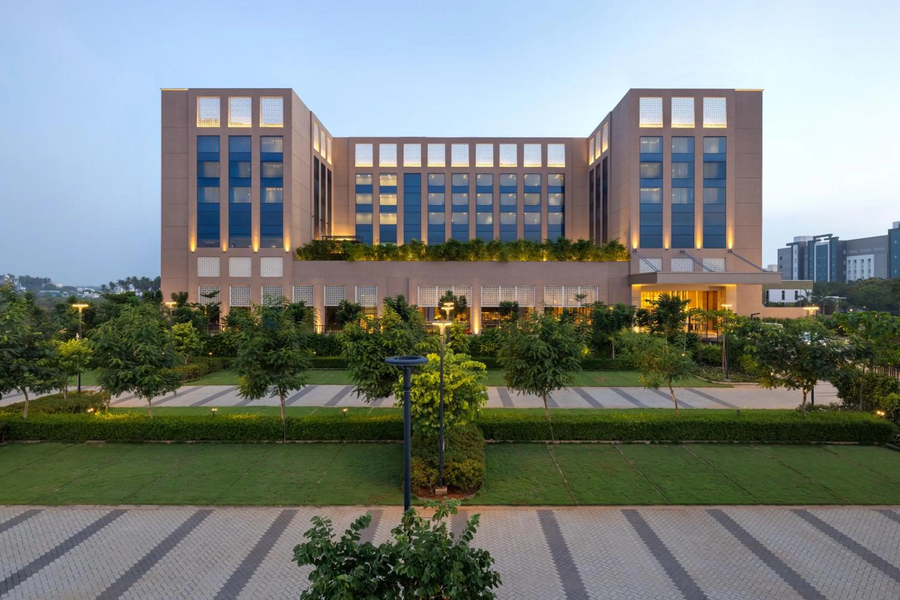 Facade/entrance in Grand Madurai by GRT Hotels