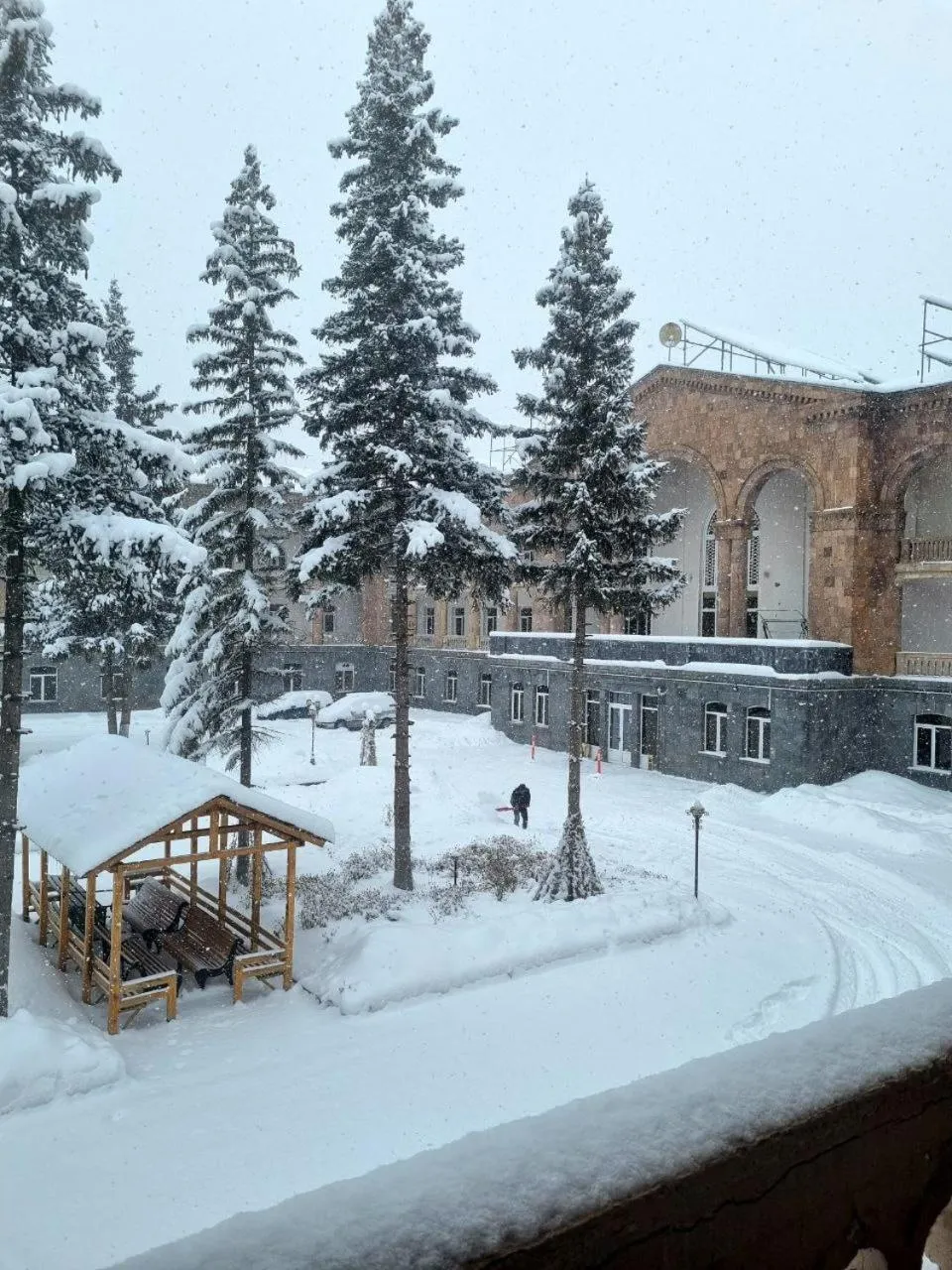 Property building in Jermuk Moscow Health Resort