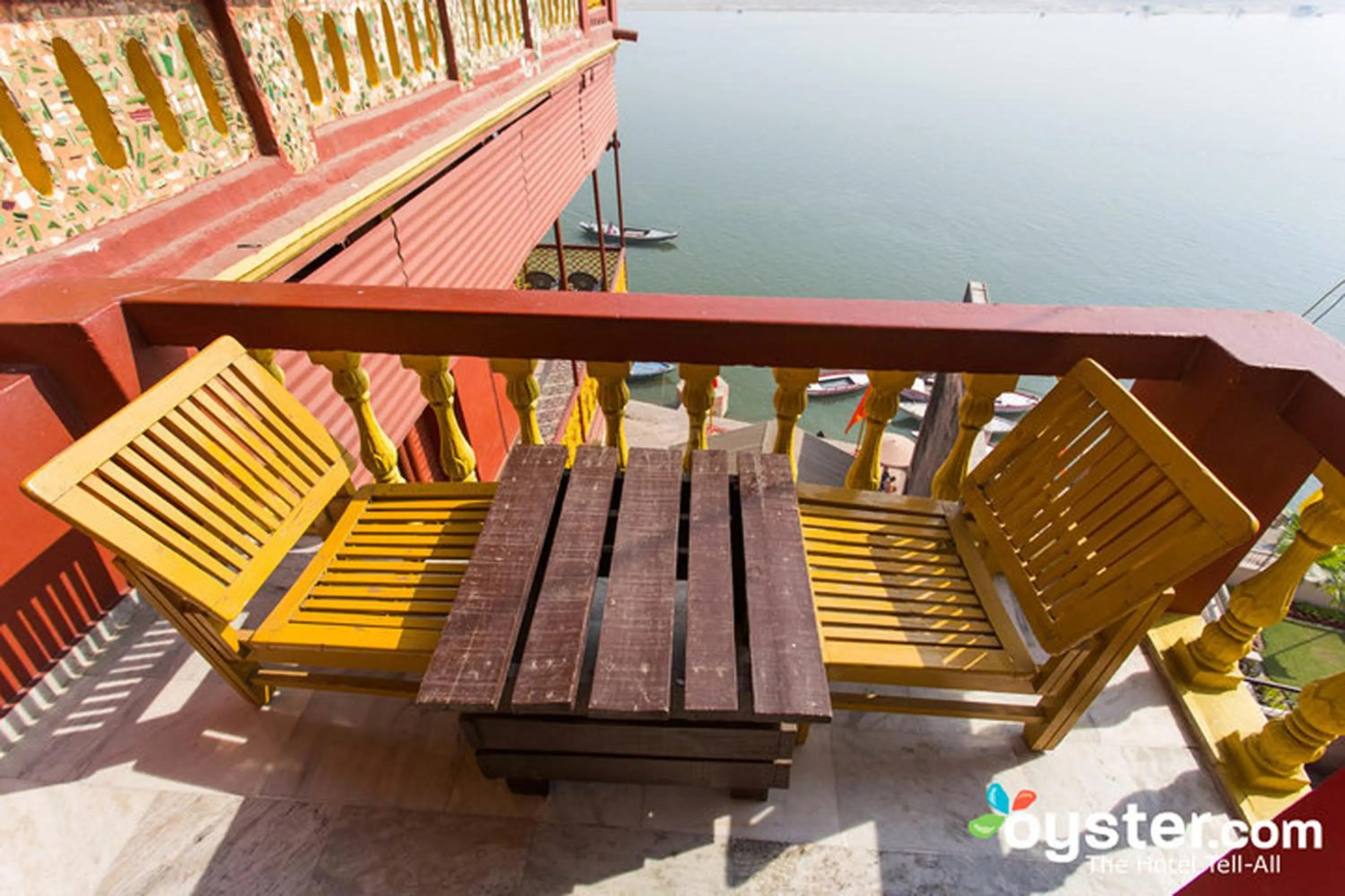 Balcony/Terrace in Ganpati Guest House