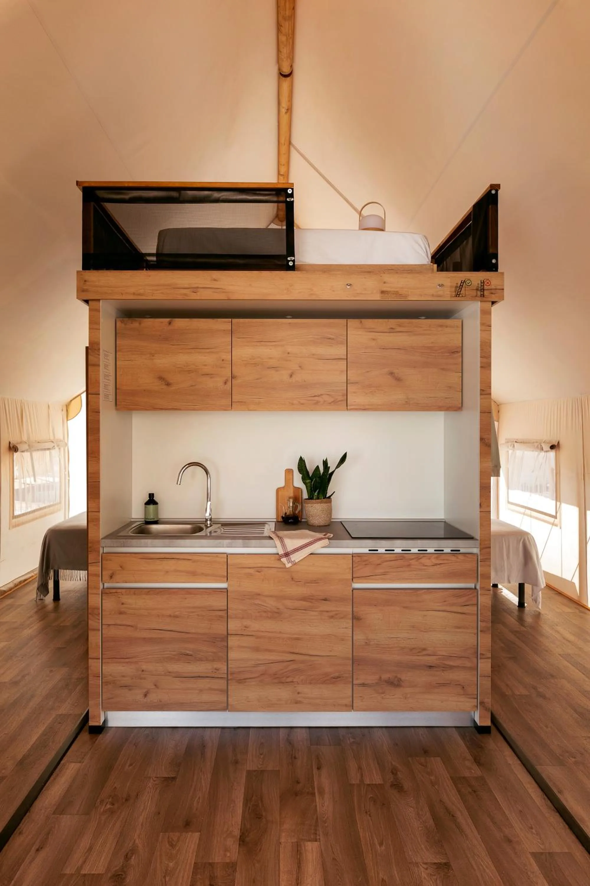 Bed in Wecamp San Sebastián