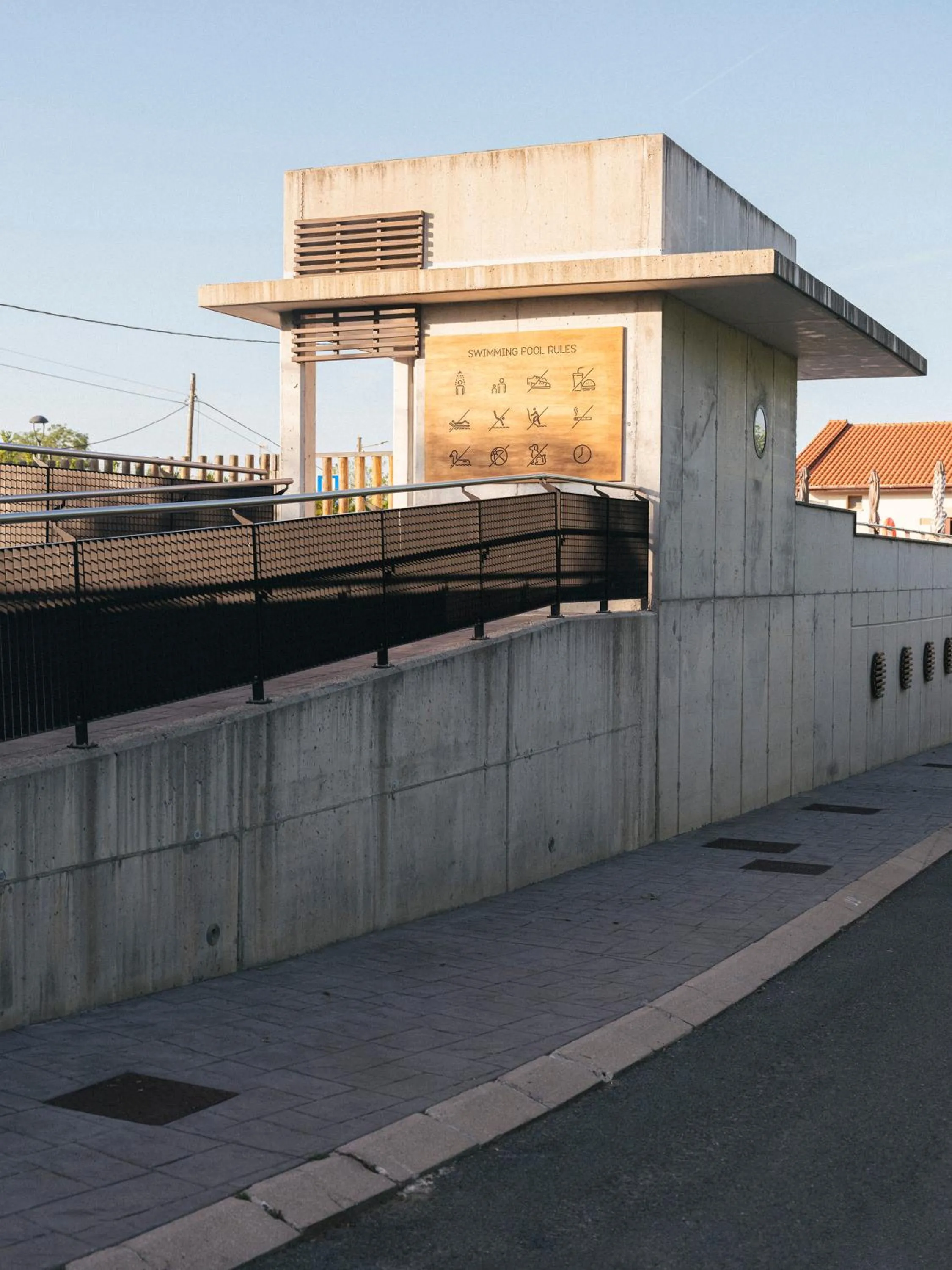 Swimming pool in Wecamp San Sebastián