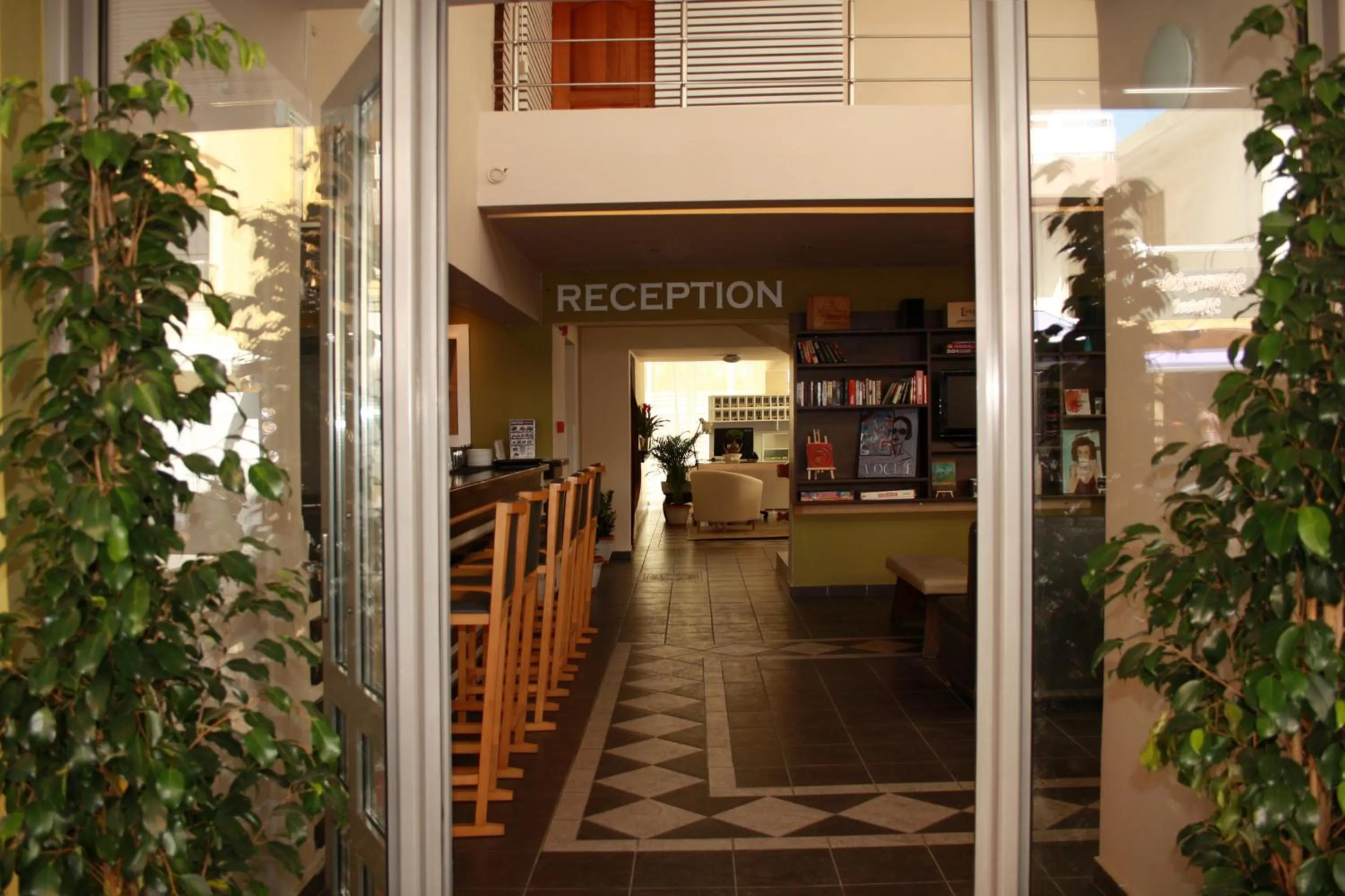 Facade/entrance in Svea Hotel