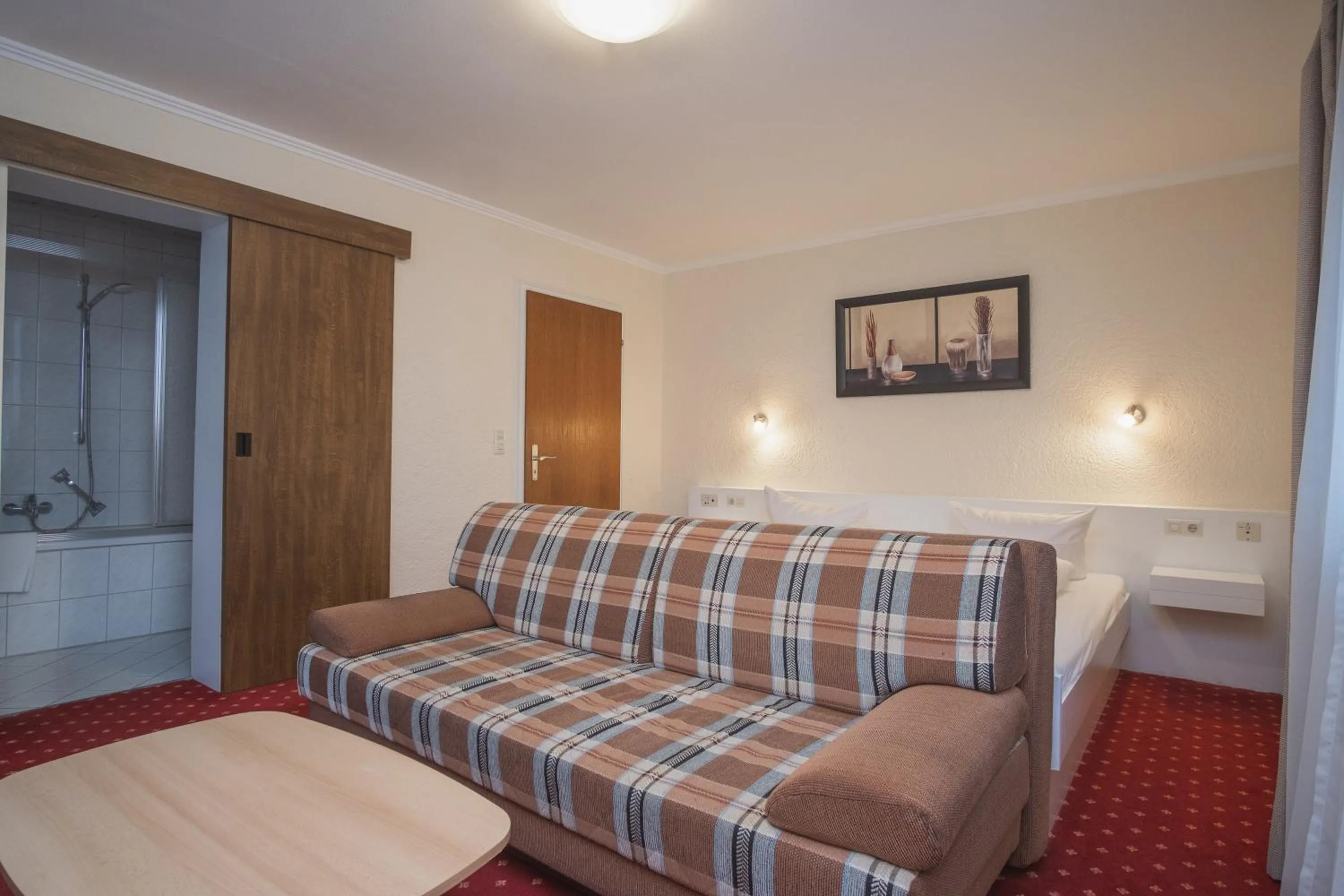 Bedroom, Bed in Trail Hotel Oberstaufen