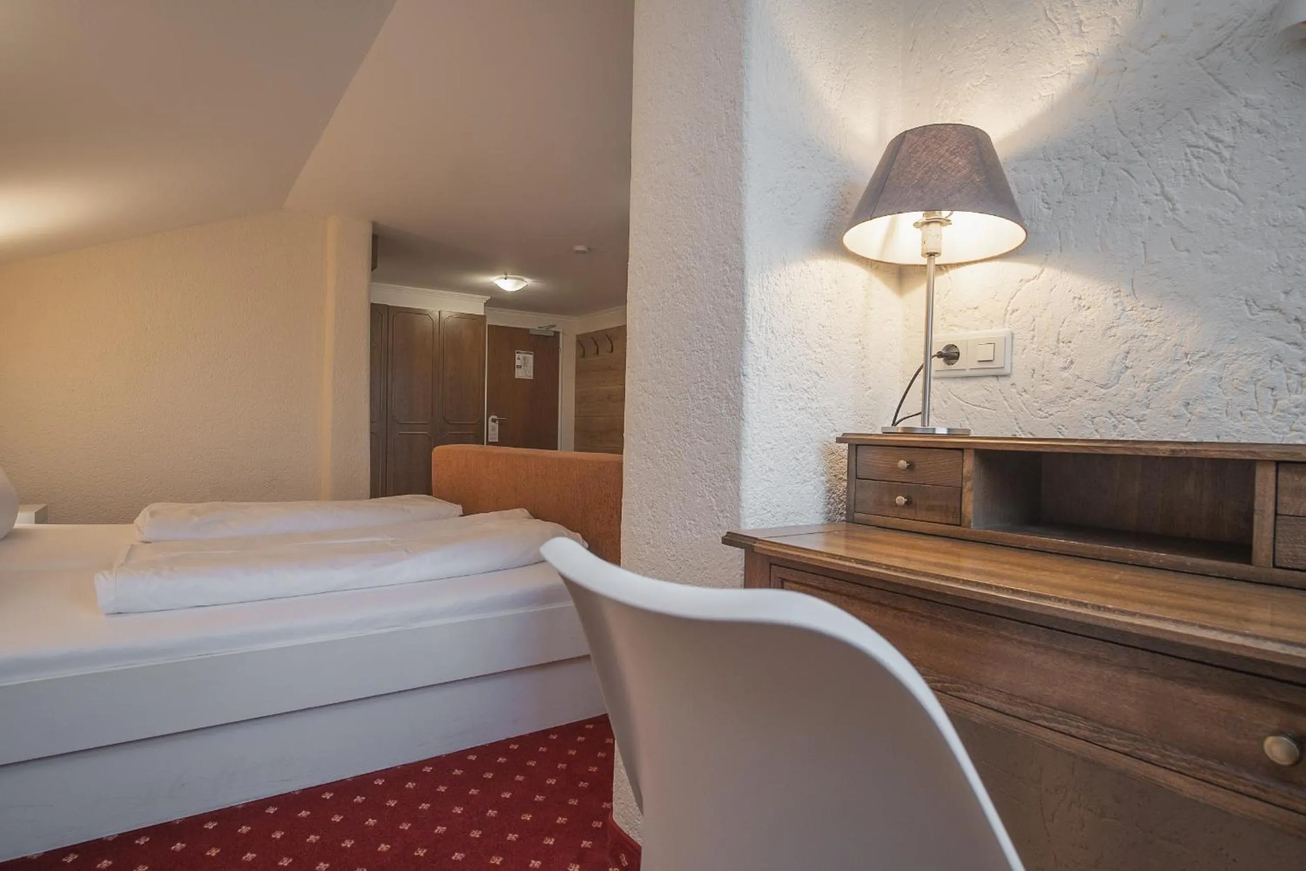 Bedroom, Bed in Trail Hotel Oberstaufen