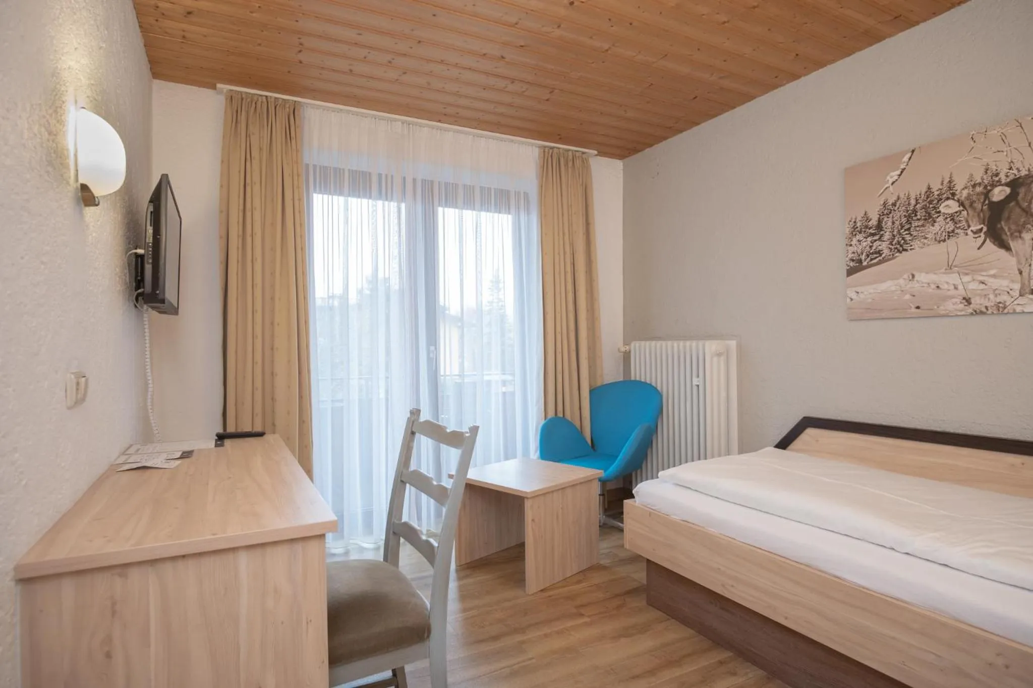 Bedroom, Bed in Trail Hotel Oberstaufen