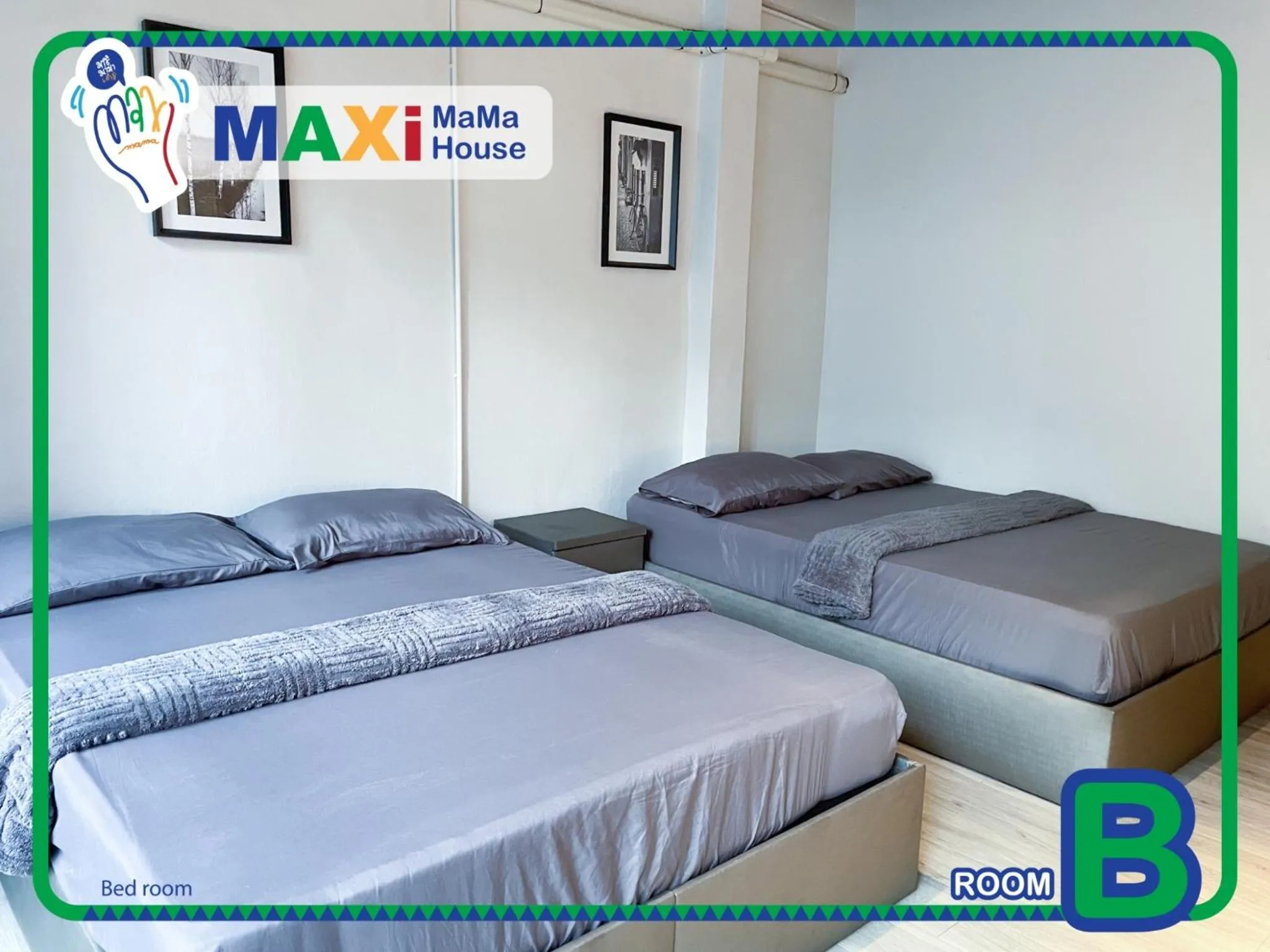 Bed in MAXi MaMa House