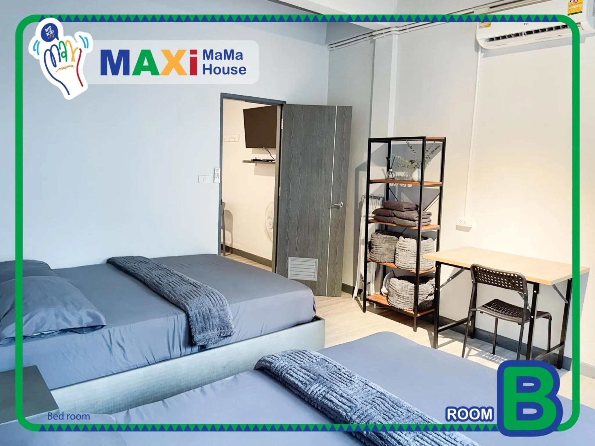 Bed in MAXi MaMa House