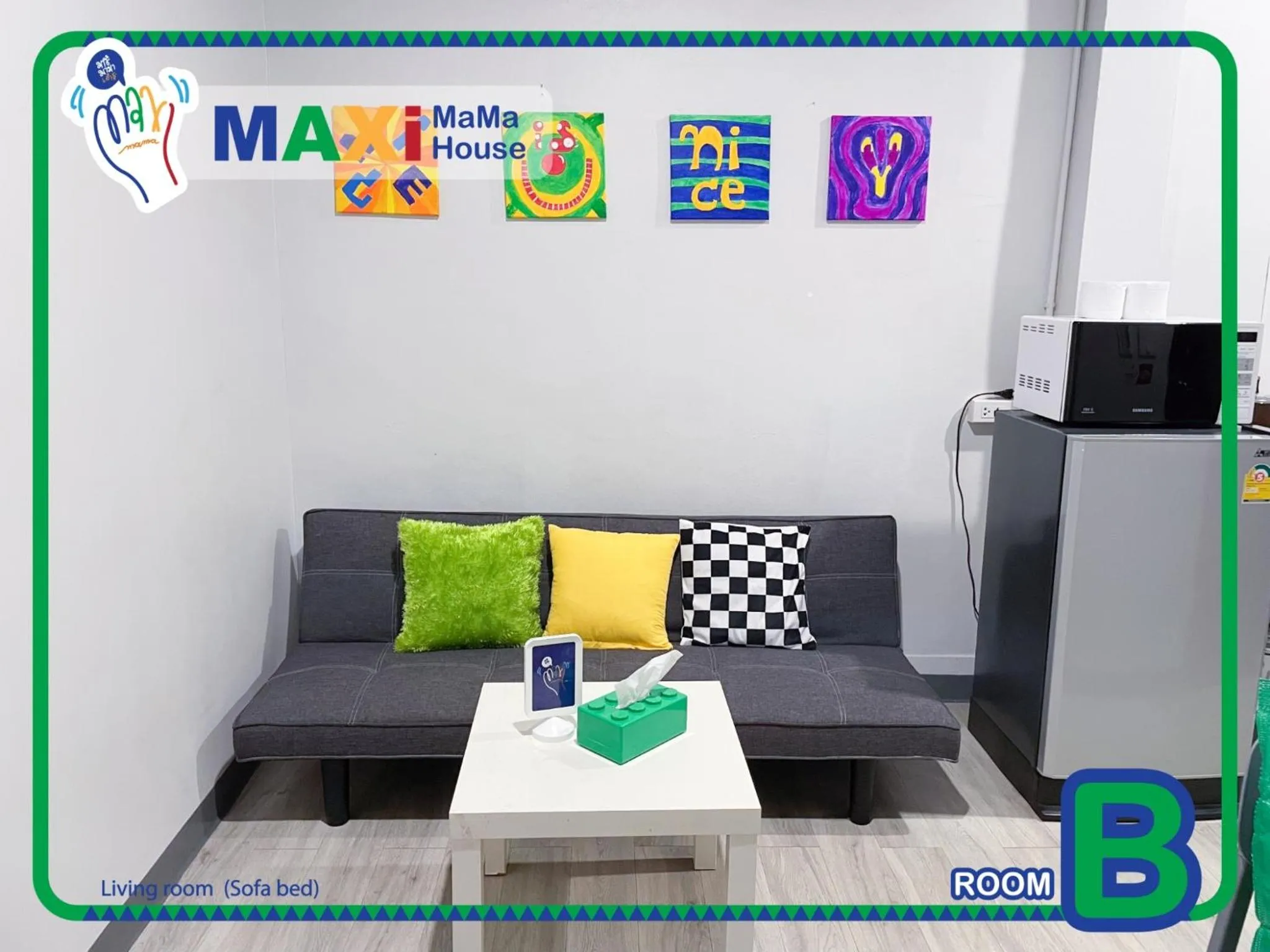 Living room in MAXi MaMa House