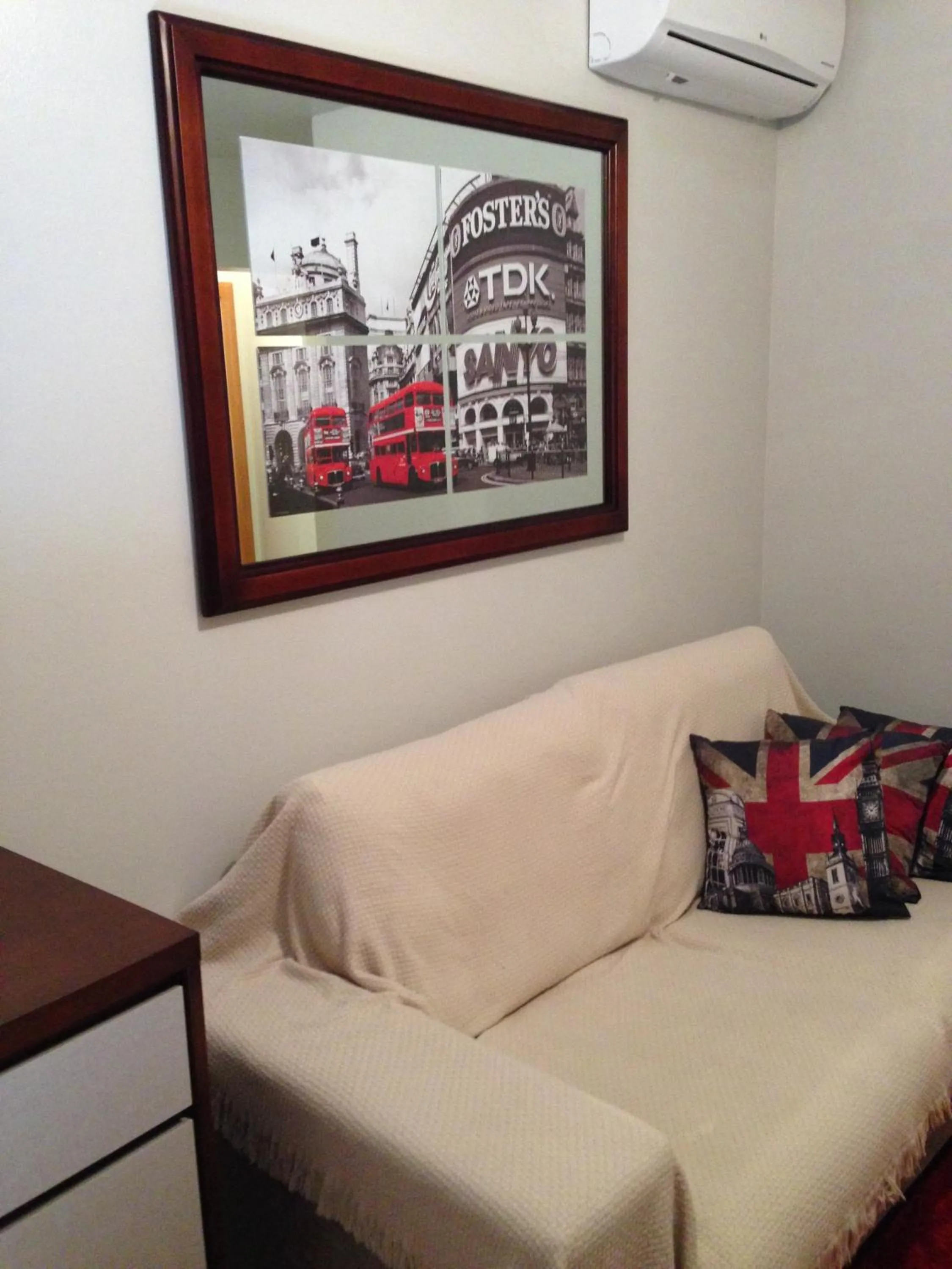 Living room in Pousada Caminho dos Plátanos