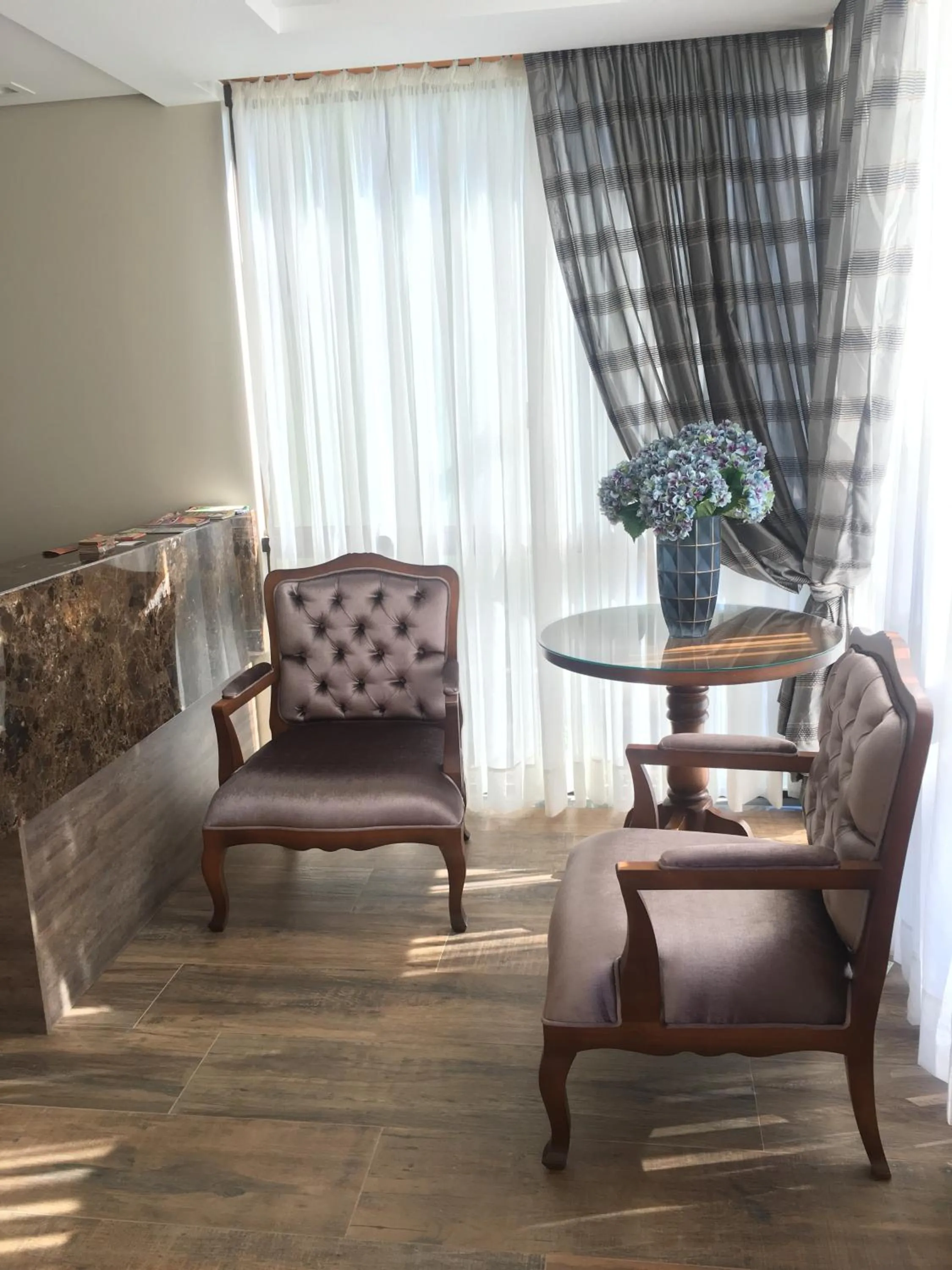 Lobby or reception in Pousada Caminho dos Plátanos