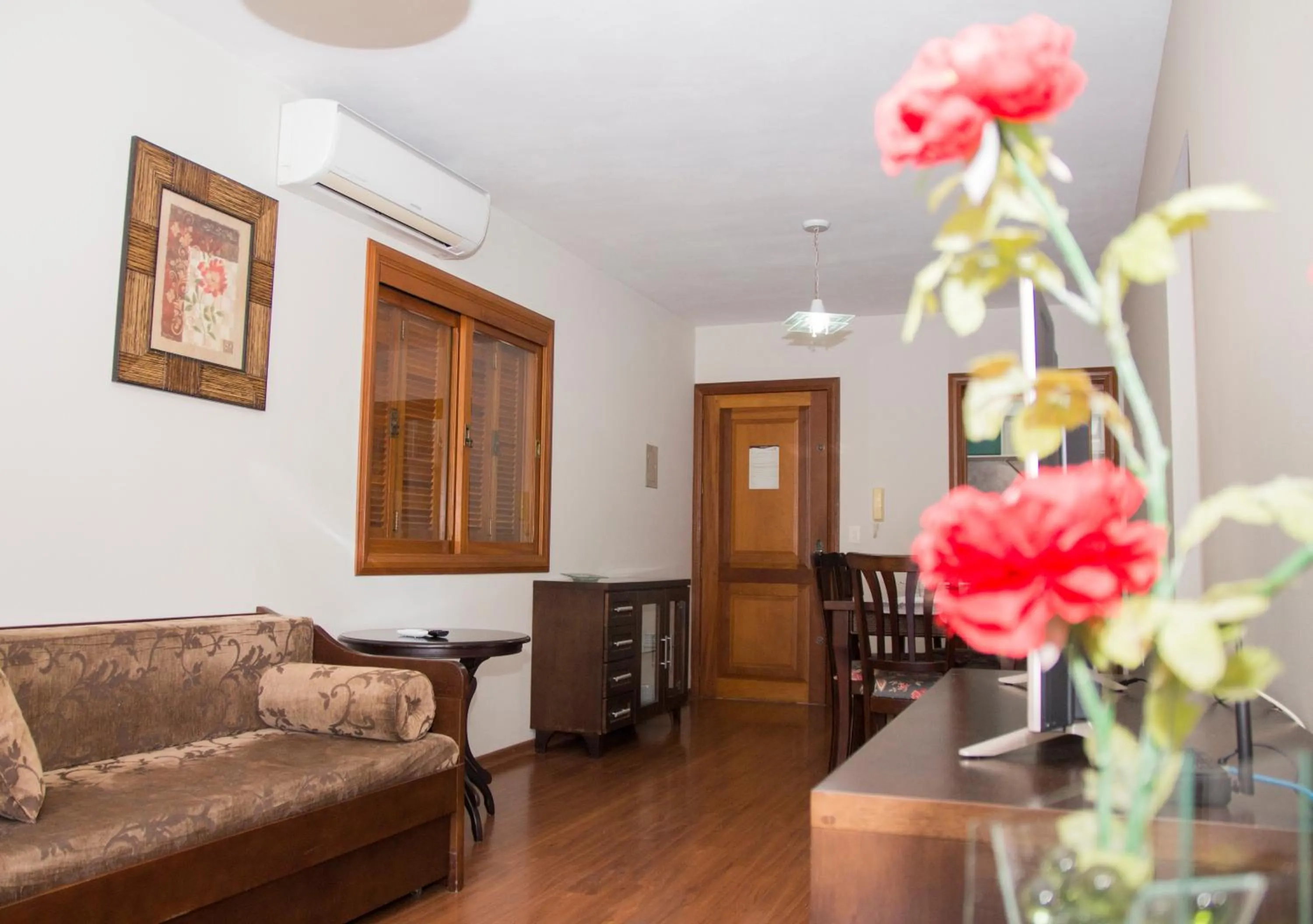 Living room in Pousada Caminho dos Plátanos