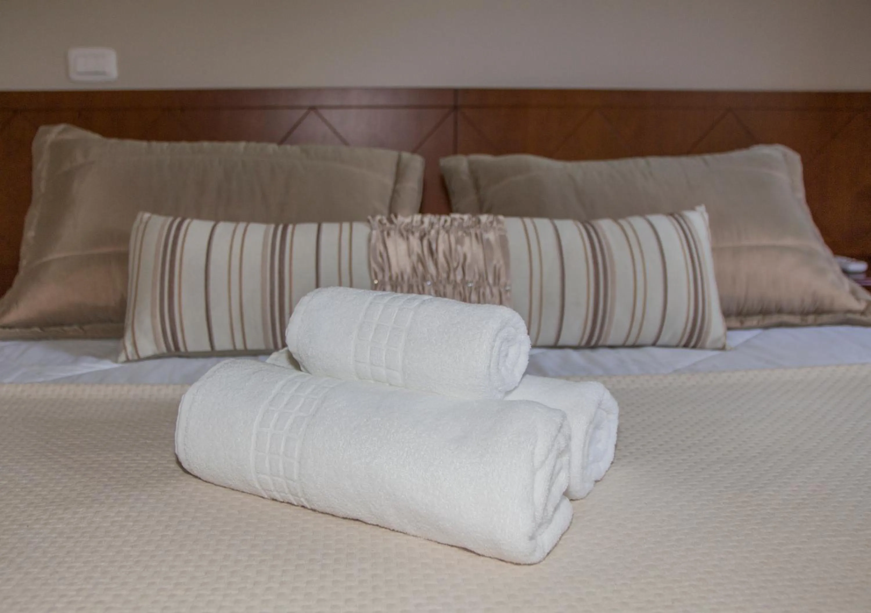 Bed in Pousada Caminho dos Plátanos