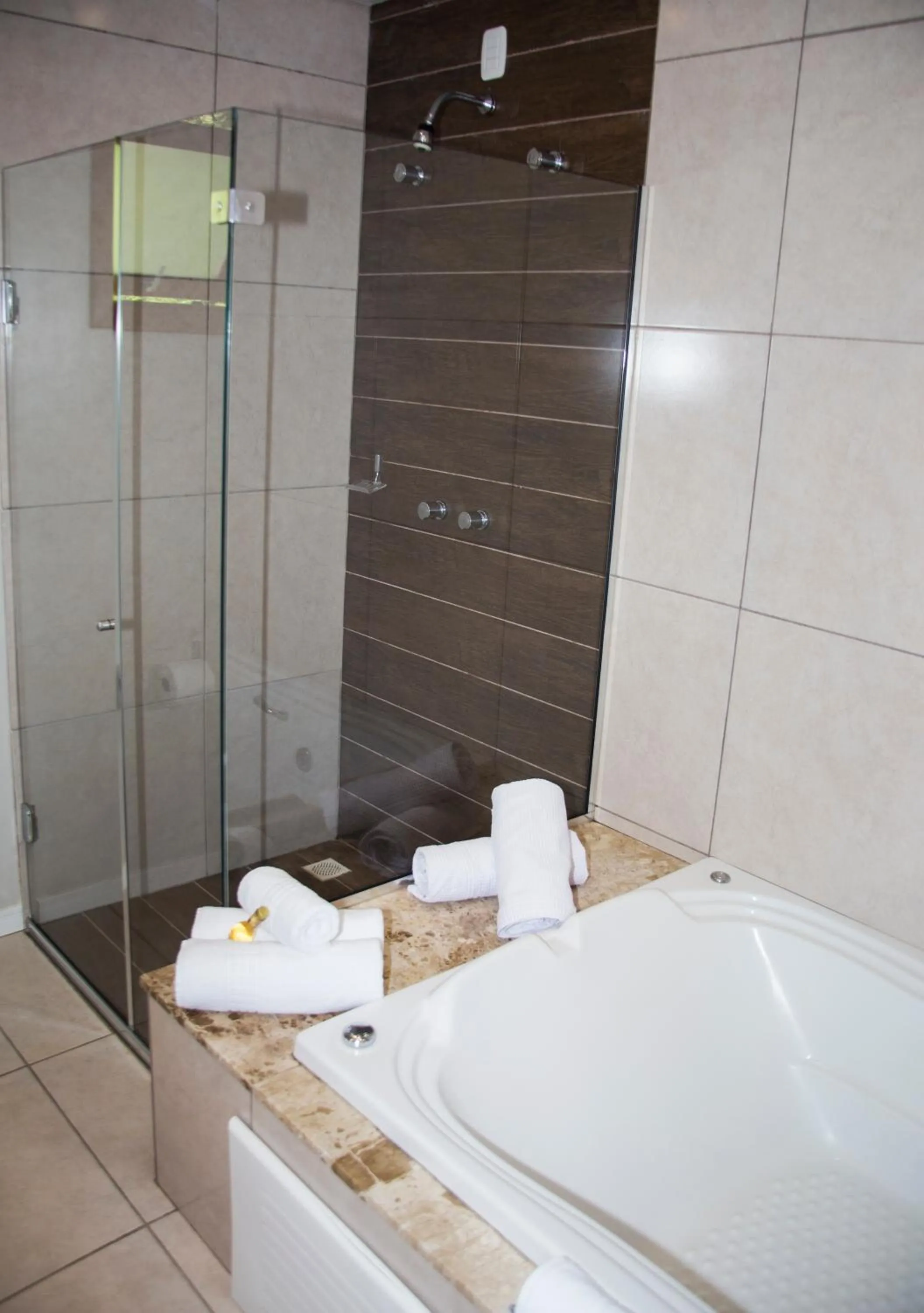 Bathroom in Pousada Caminho dos Plátanos