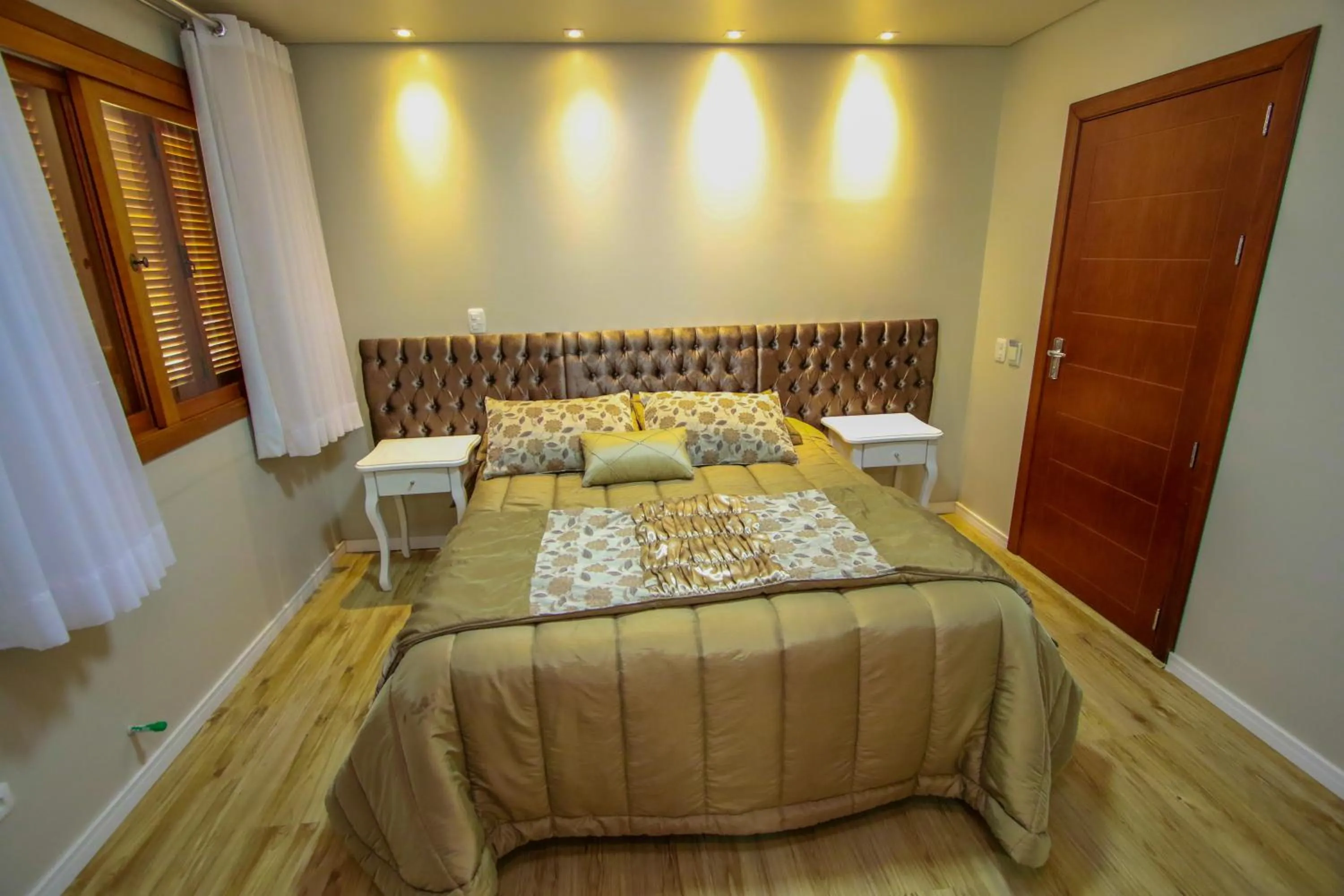 Bedroom, Bed in Pousada Caminho dos Plátanos