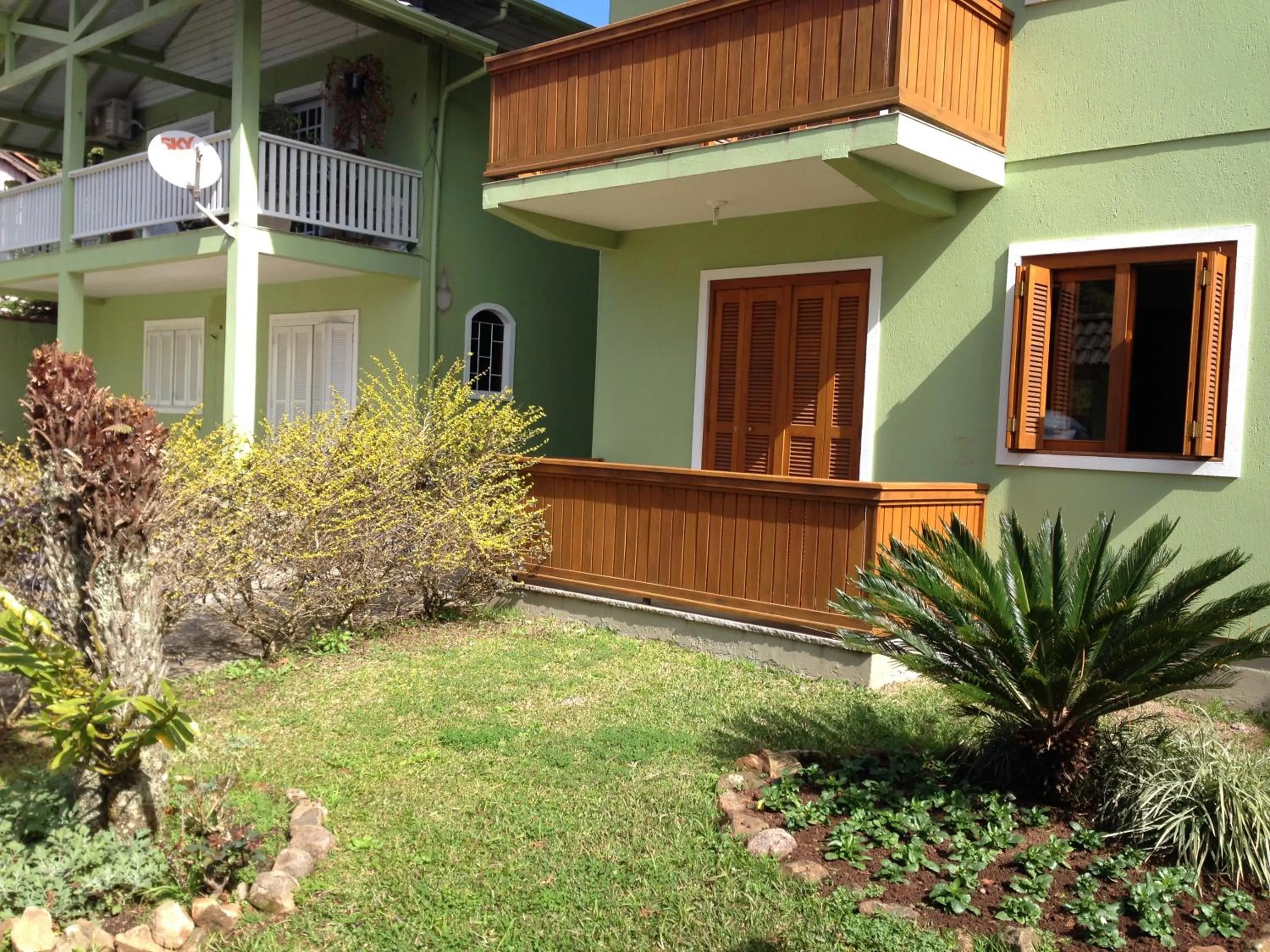 Patio in Pousada Caminho dos Plátanos