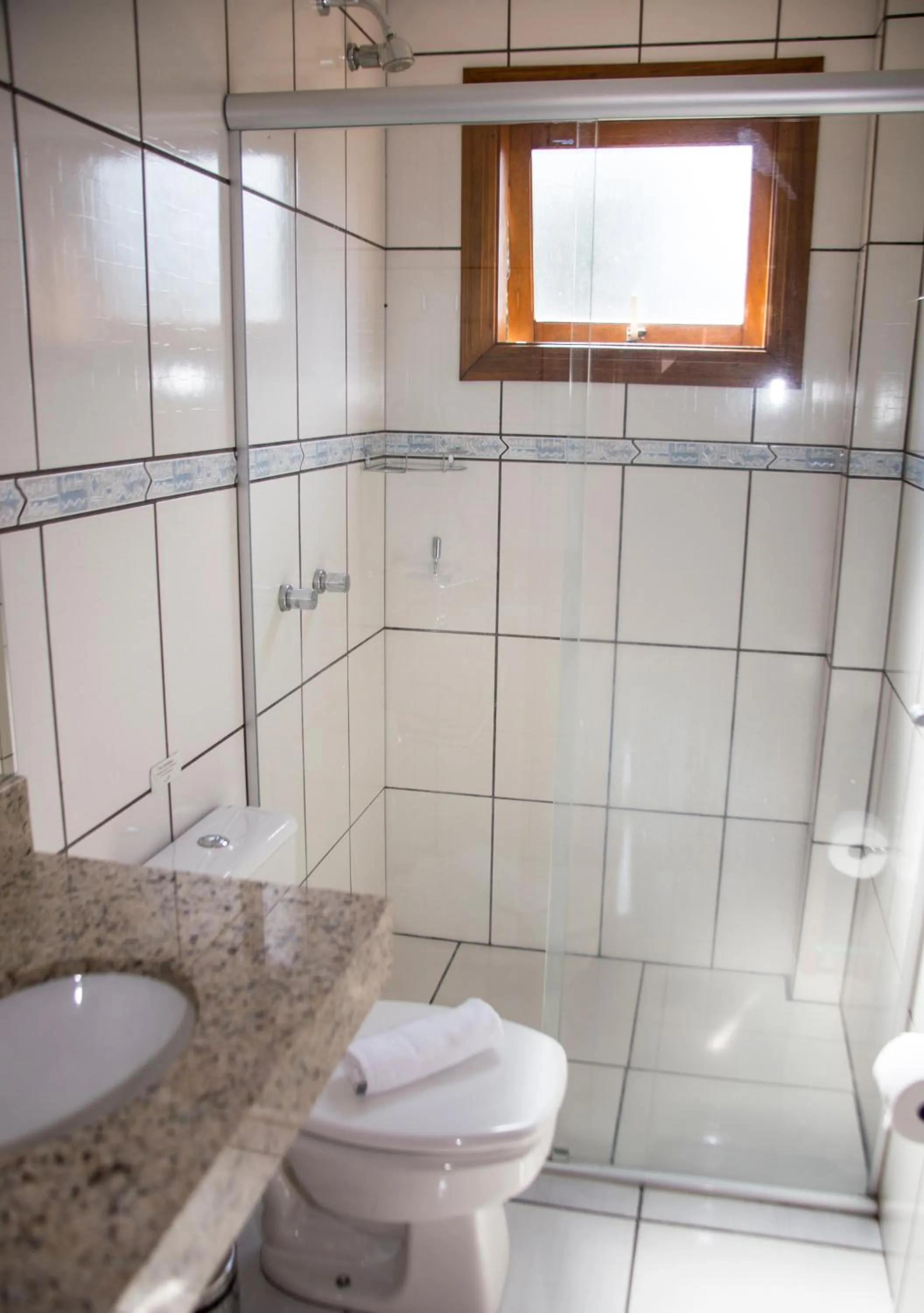 Bathroom in Pousada Caminho dos Plátanos