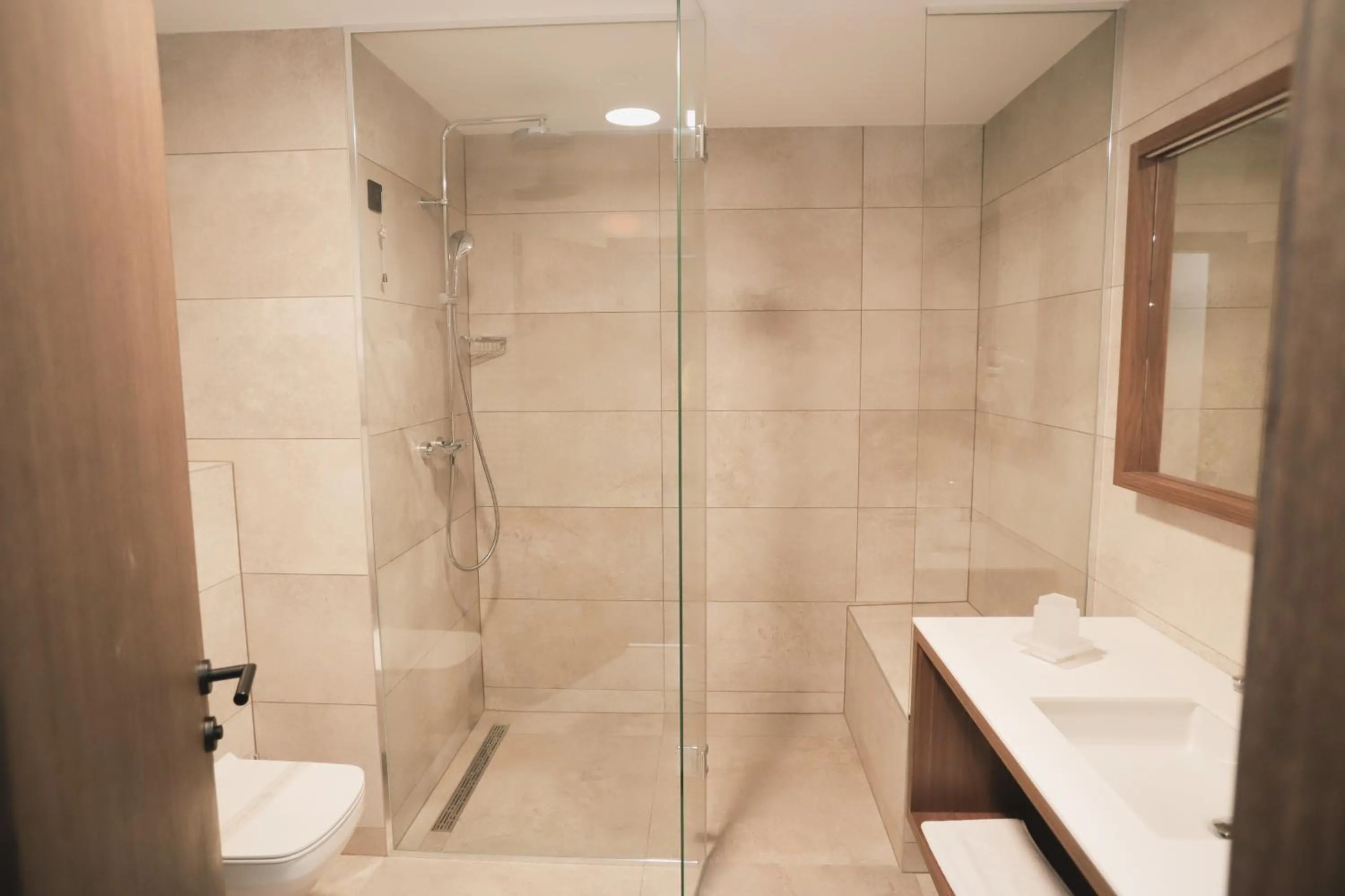 Shower in Hotel Bernarda