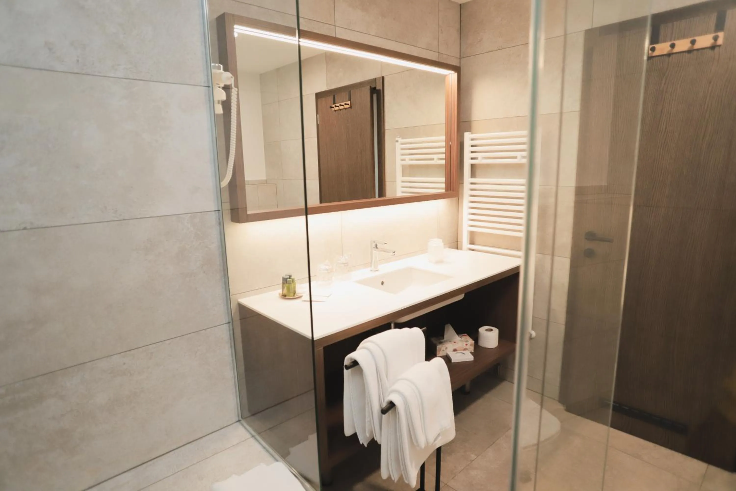 Shower in Hotel Bernarda