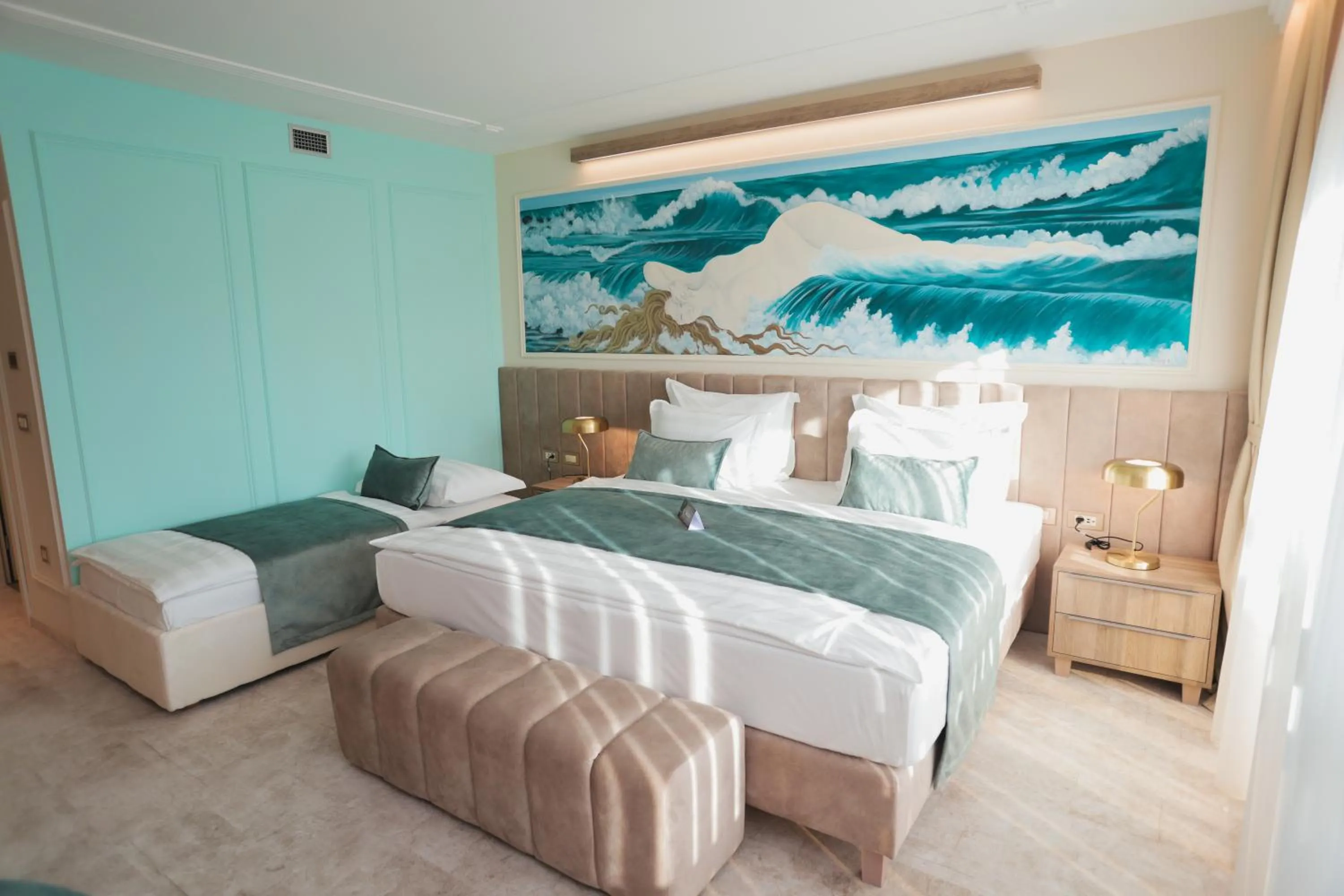 Bed in Hotel Bernarda