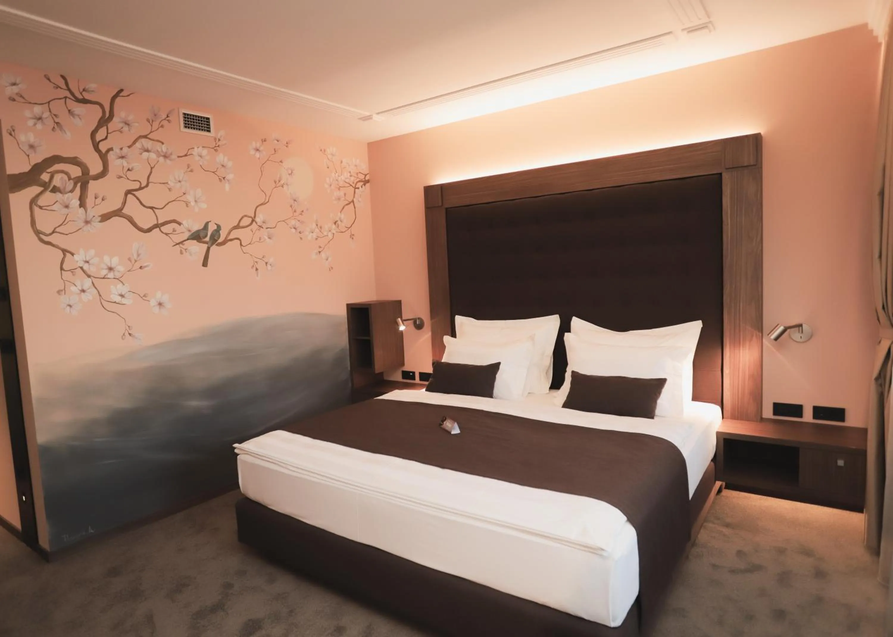 Bed in Hotel Bernarda