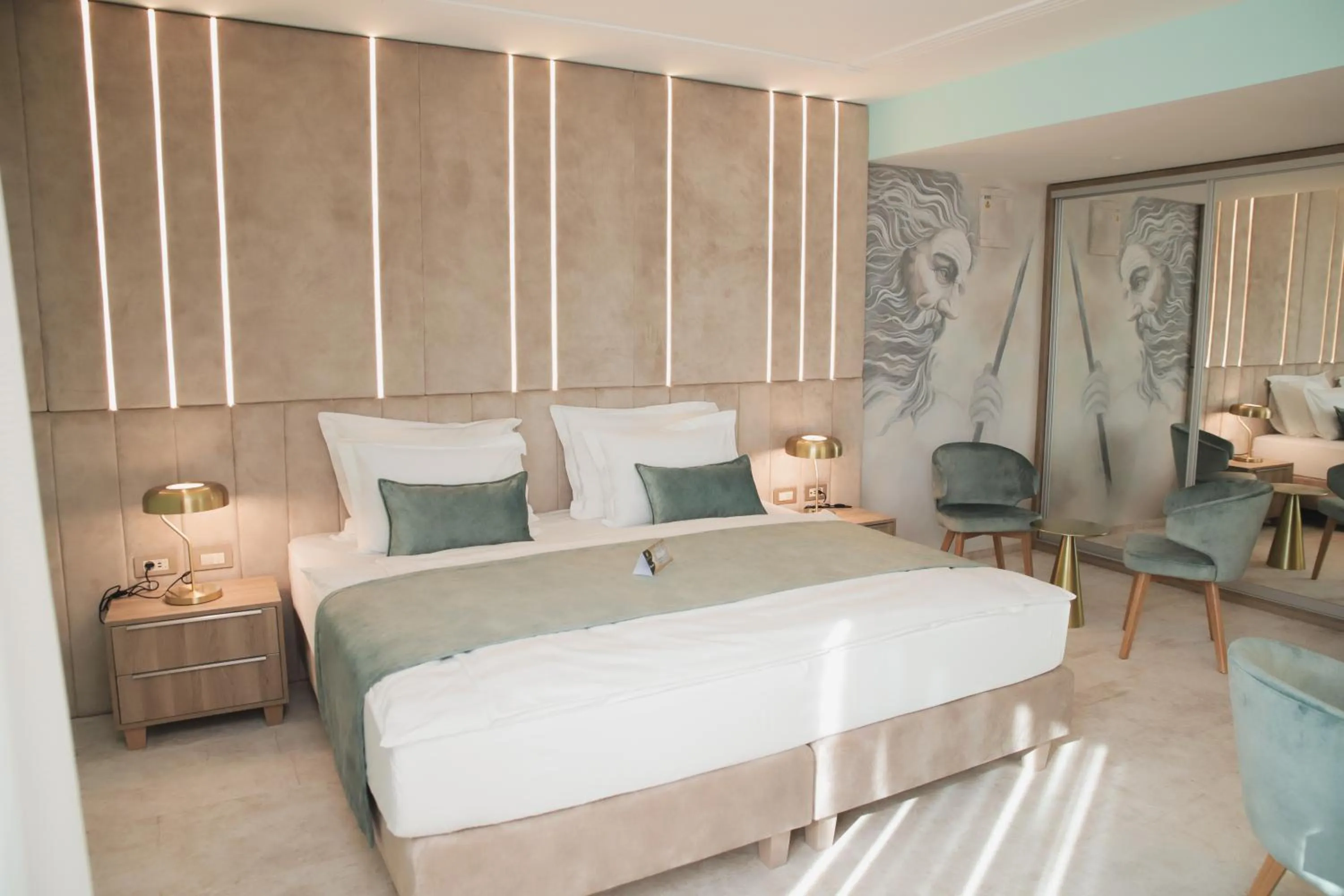 Bed in Hotel Bernarda