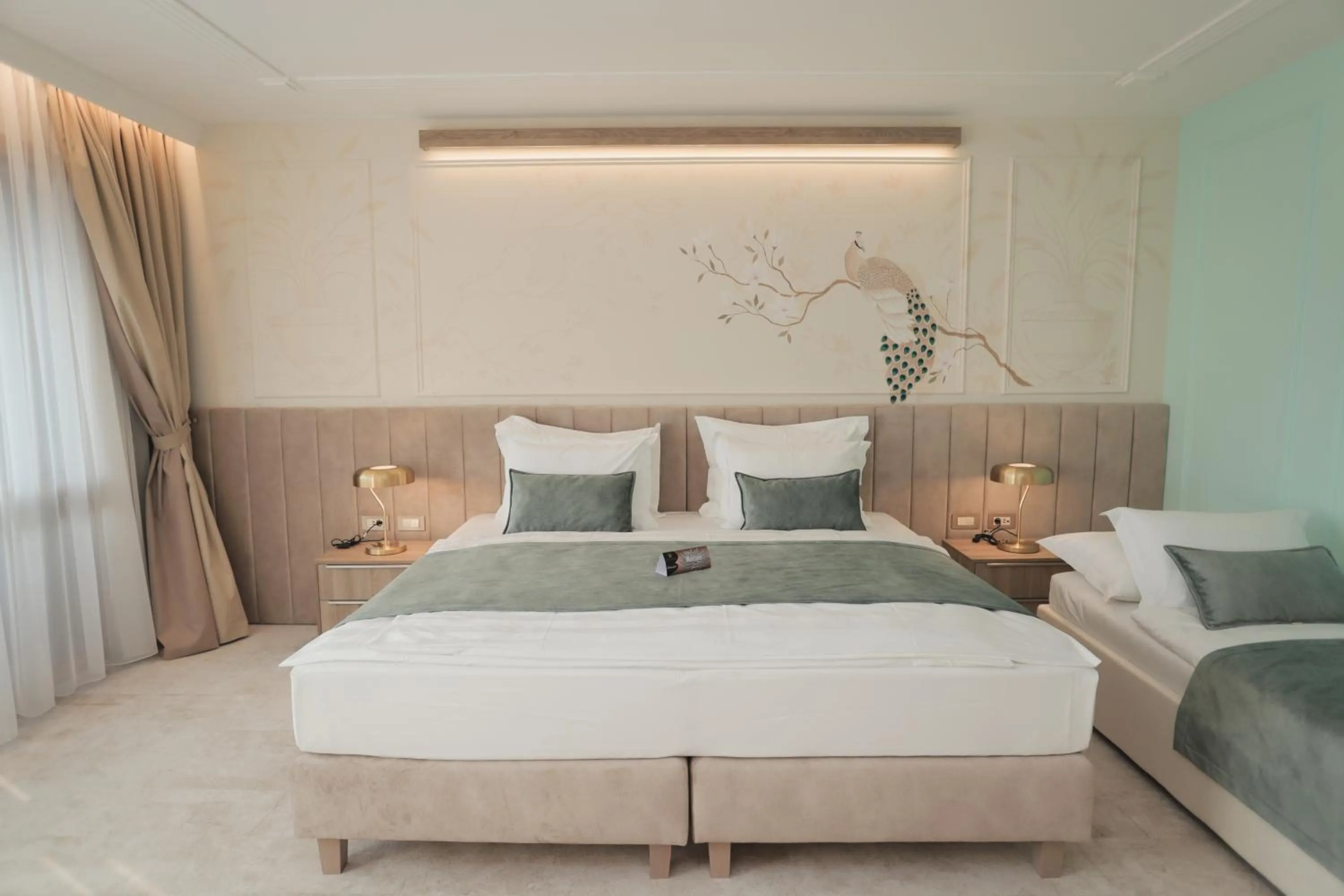 Bed in Hotel Bernarda