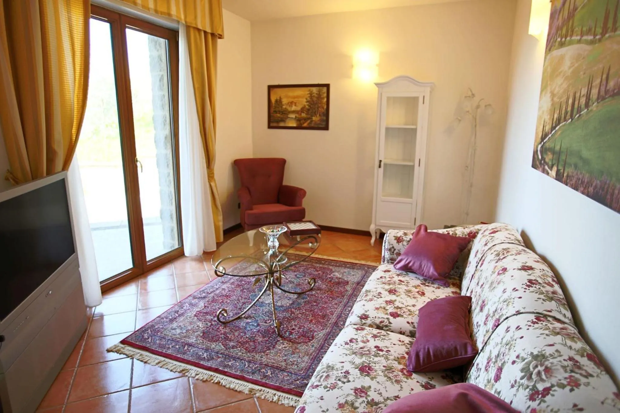 Living room in Al Brunello