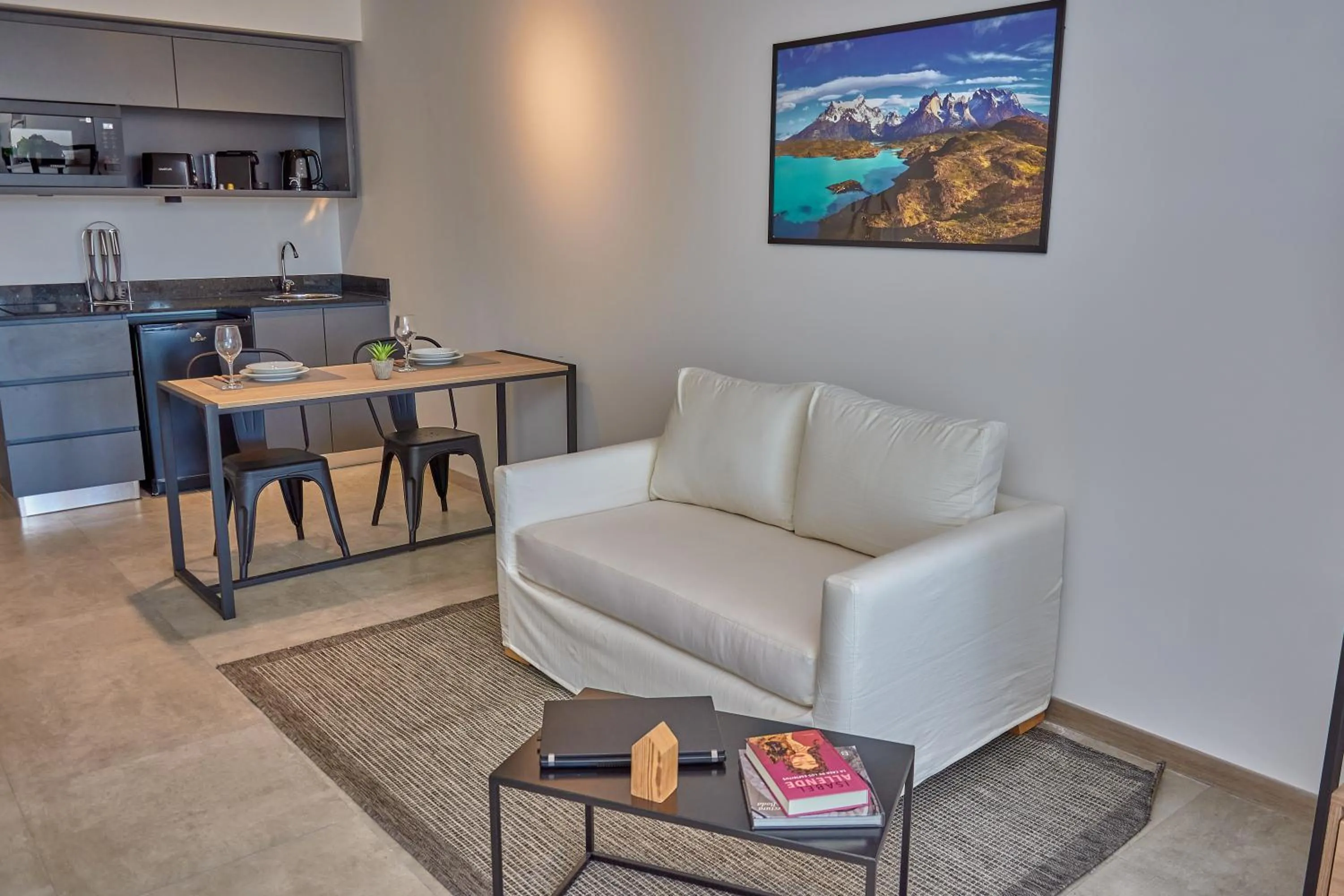 Living room in Babel Campus