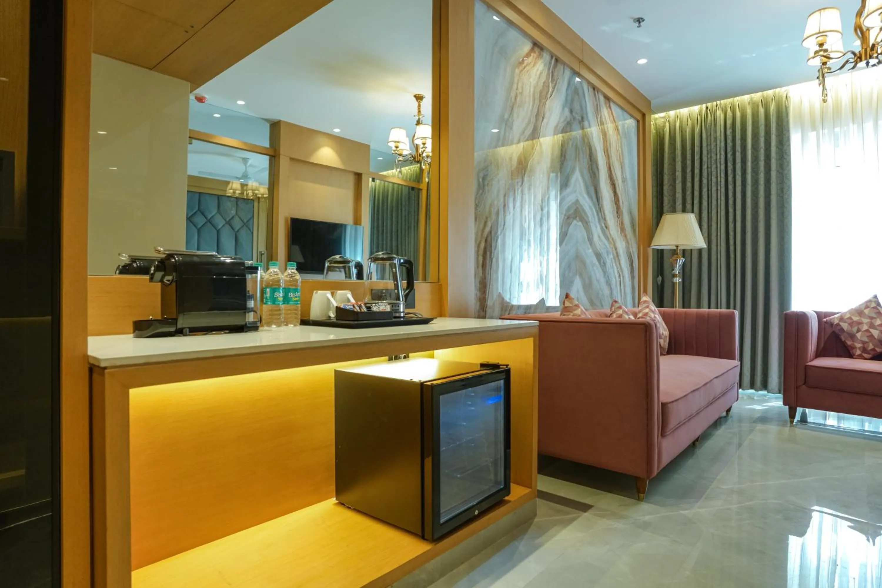 minibar in InstaFeel Hotel