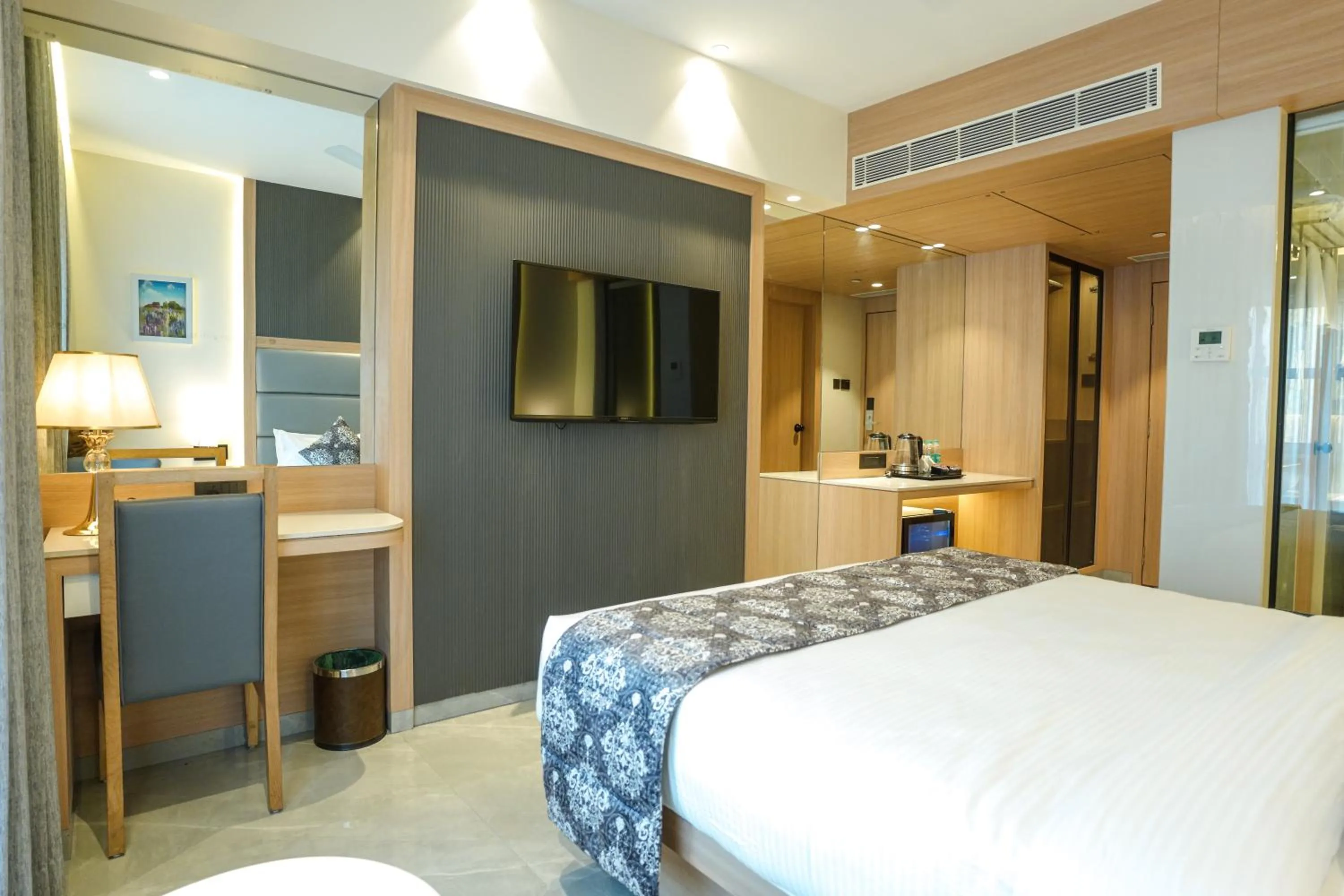 Bedroom, Bed in InstaFeel Hotel