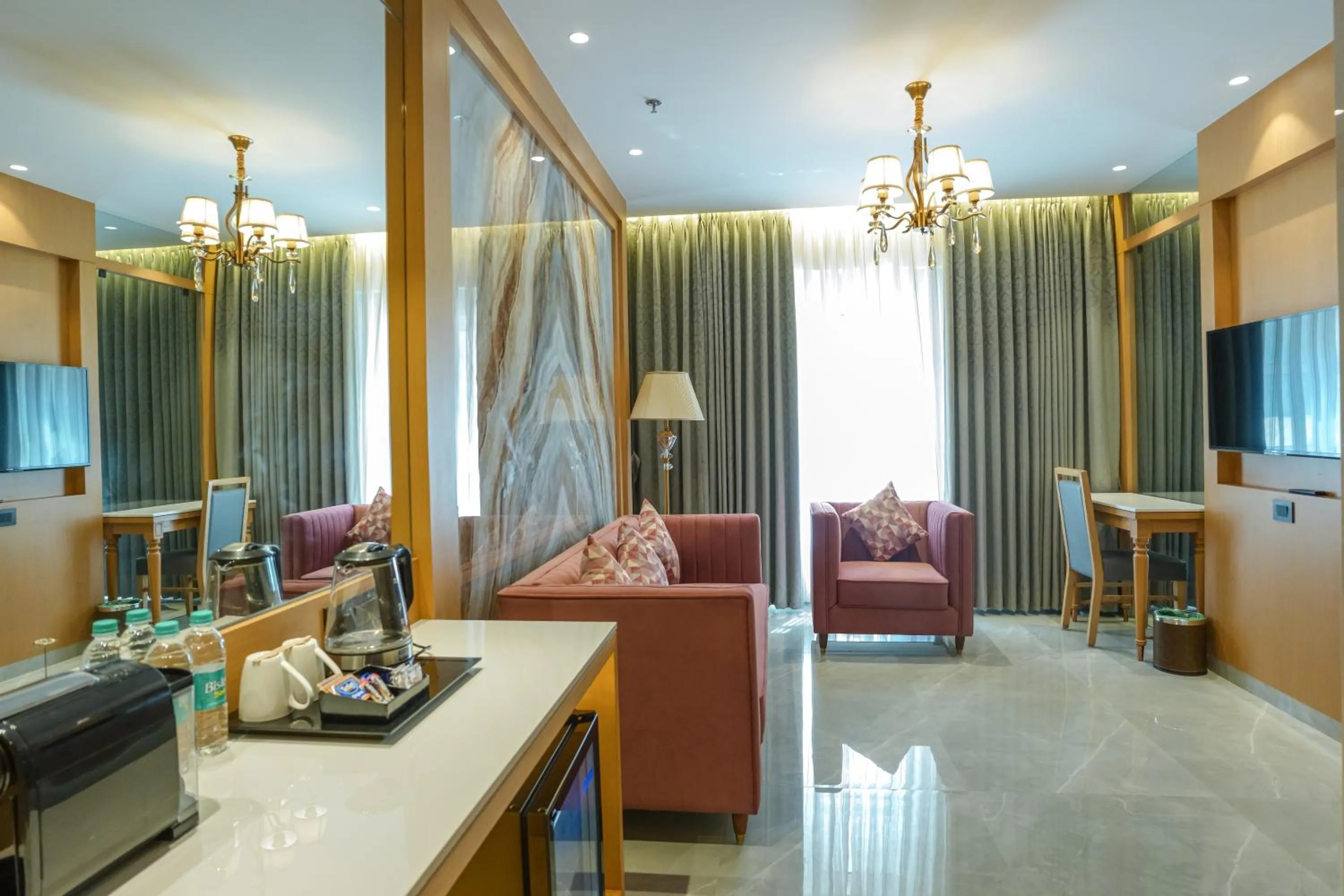 Living room in InstaFeel Hotel