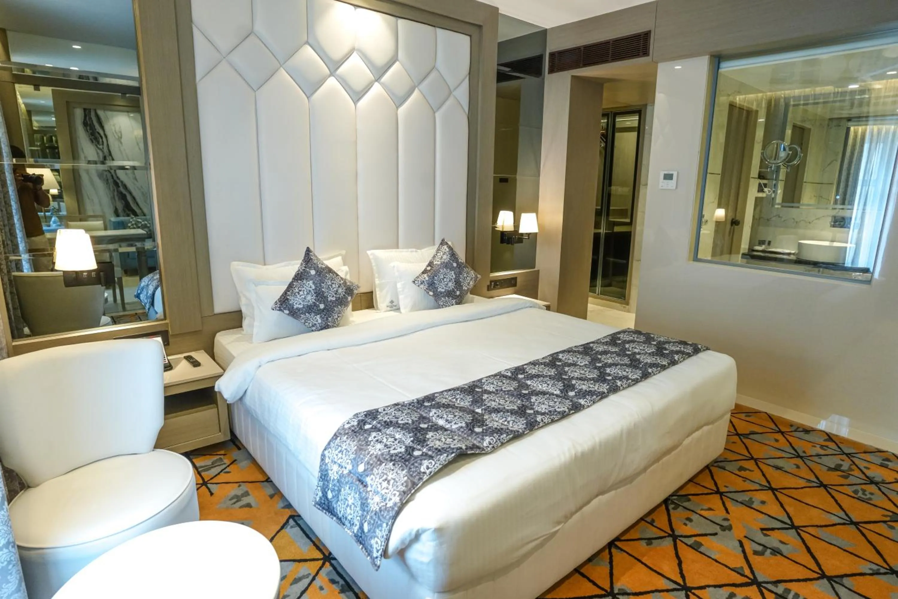 Bed in InstaFeel Hotel