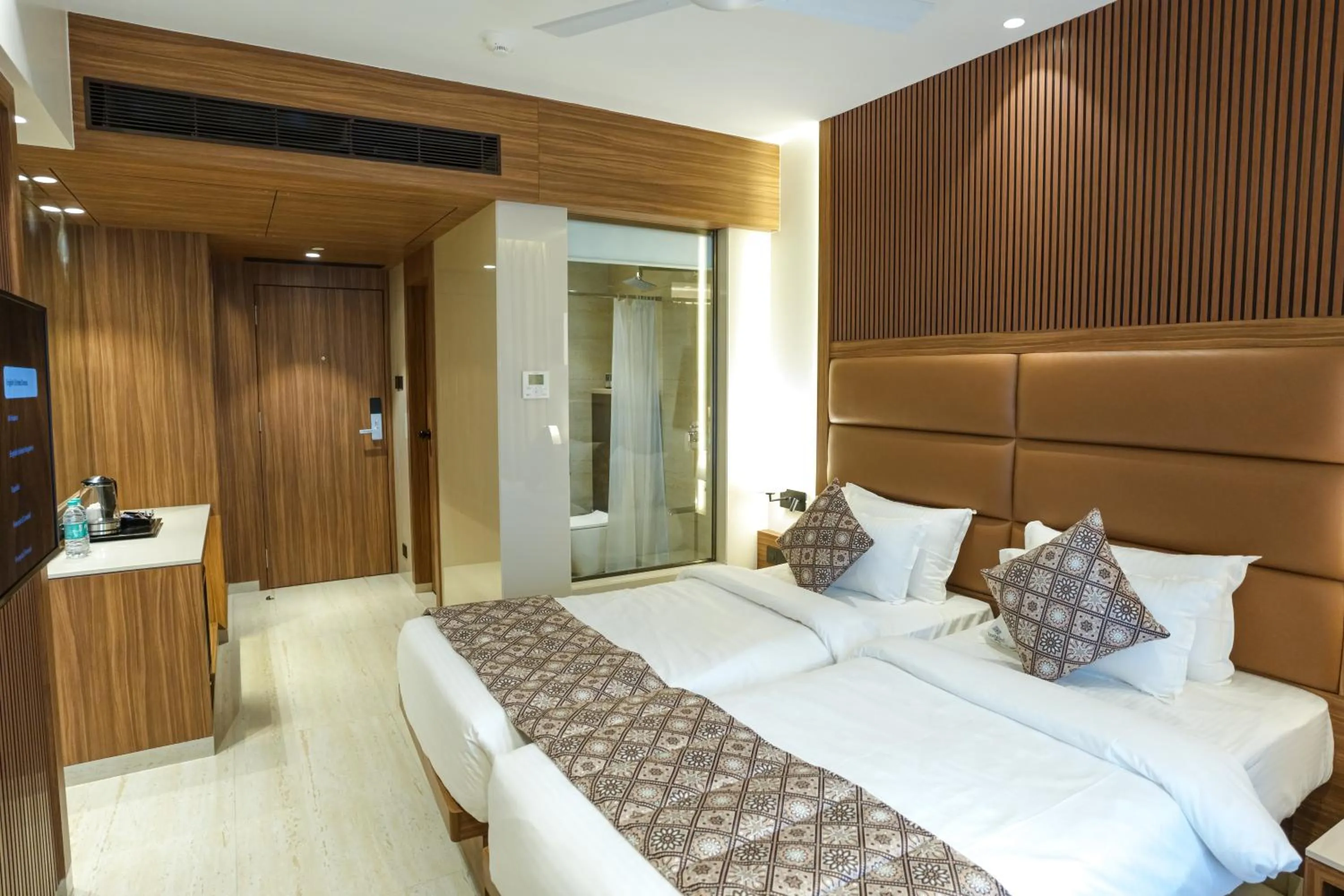 Bed in InstaFeel Hotel